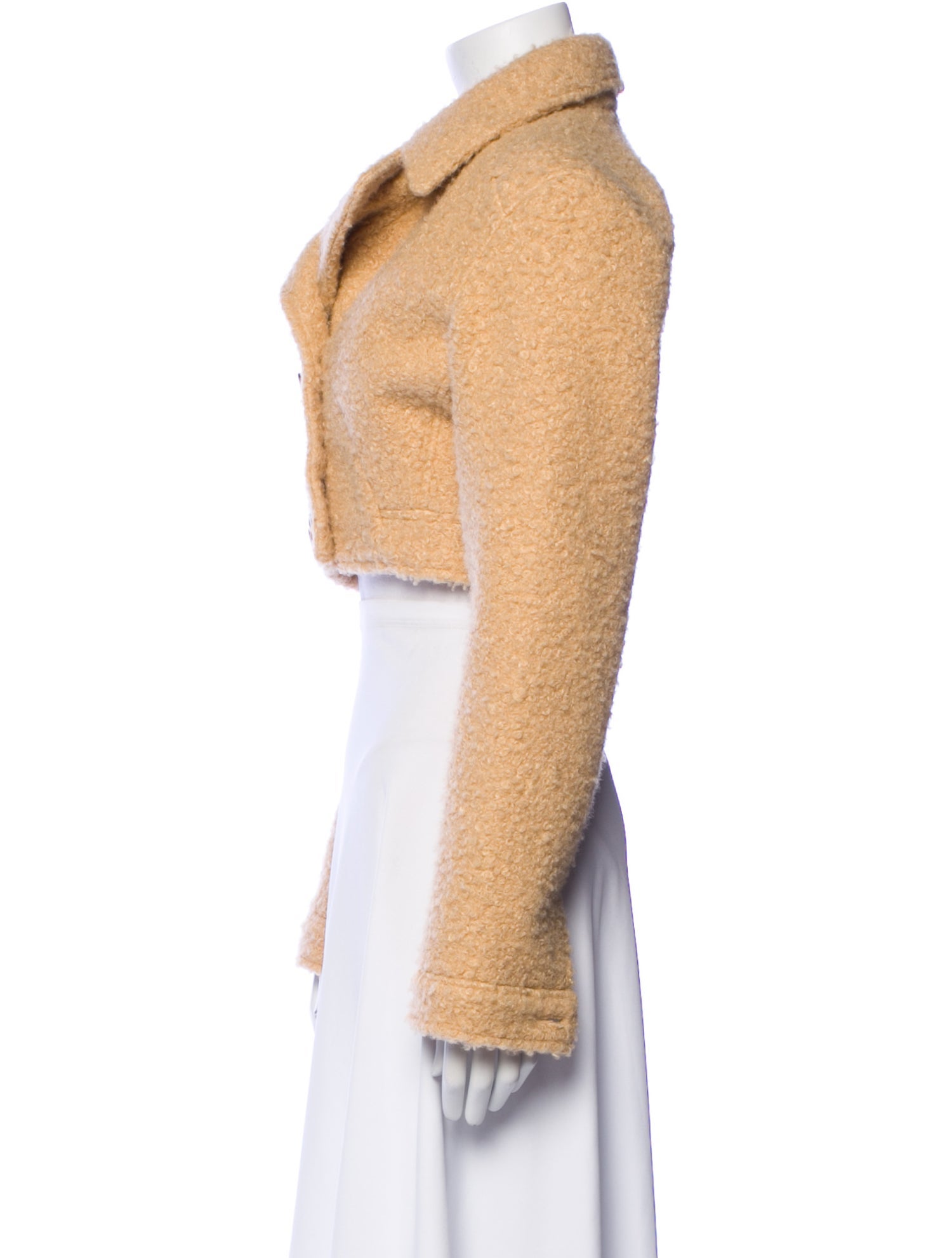 Cult Gaia Faux Shearling Bolero