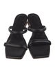 Cult Gaia Leather Slides