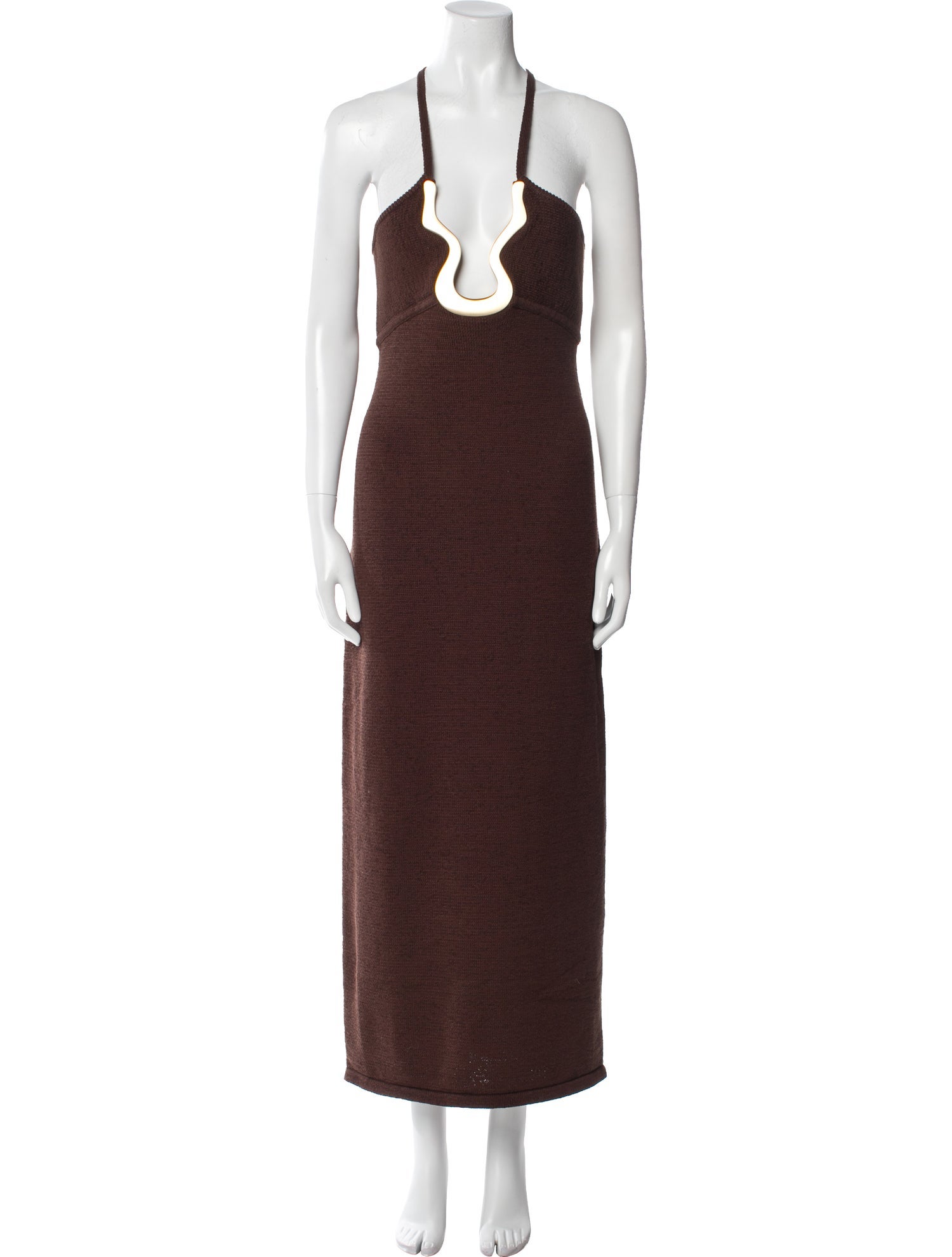 Cult Gaia Halterneck Midi Length Dress w/ Tags