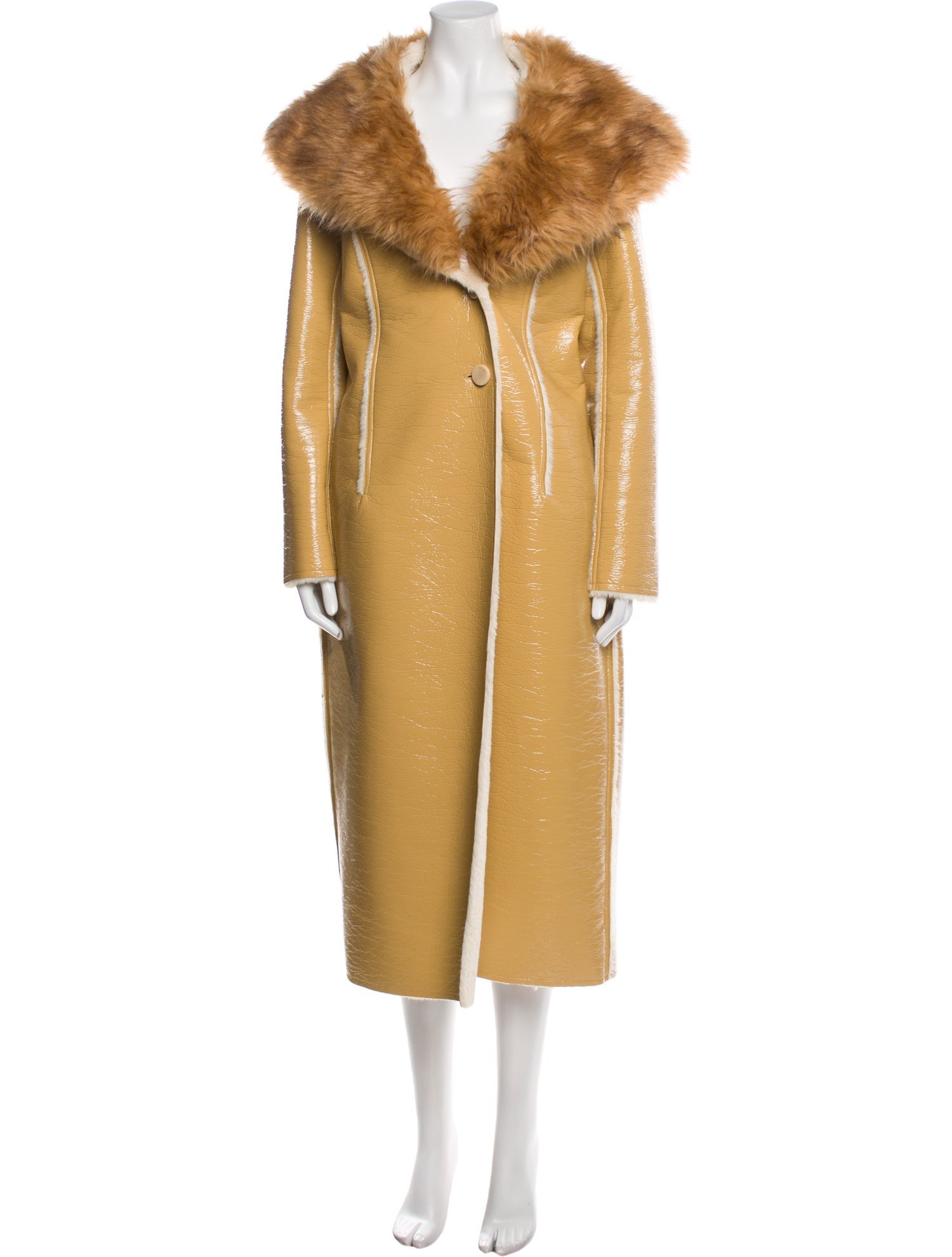 Cult Gaia Faux Fur Coat