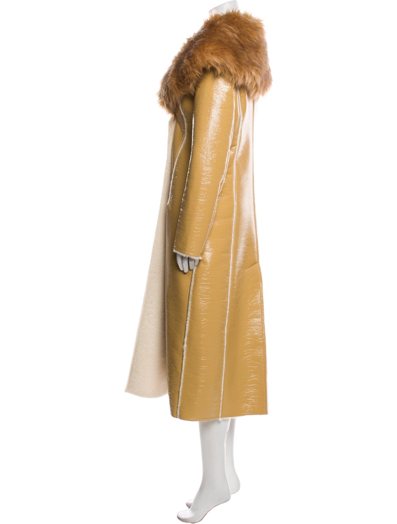 Cult Gaia Faux Fur Coat