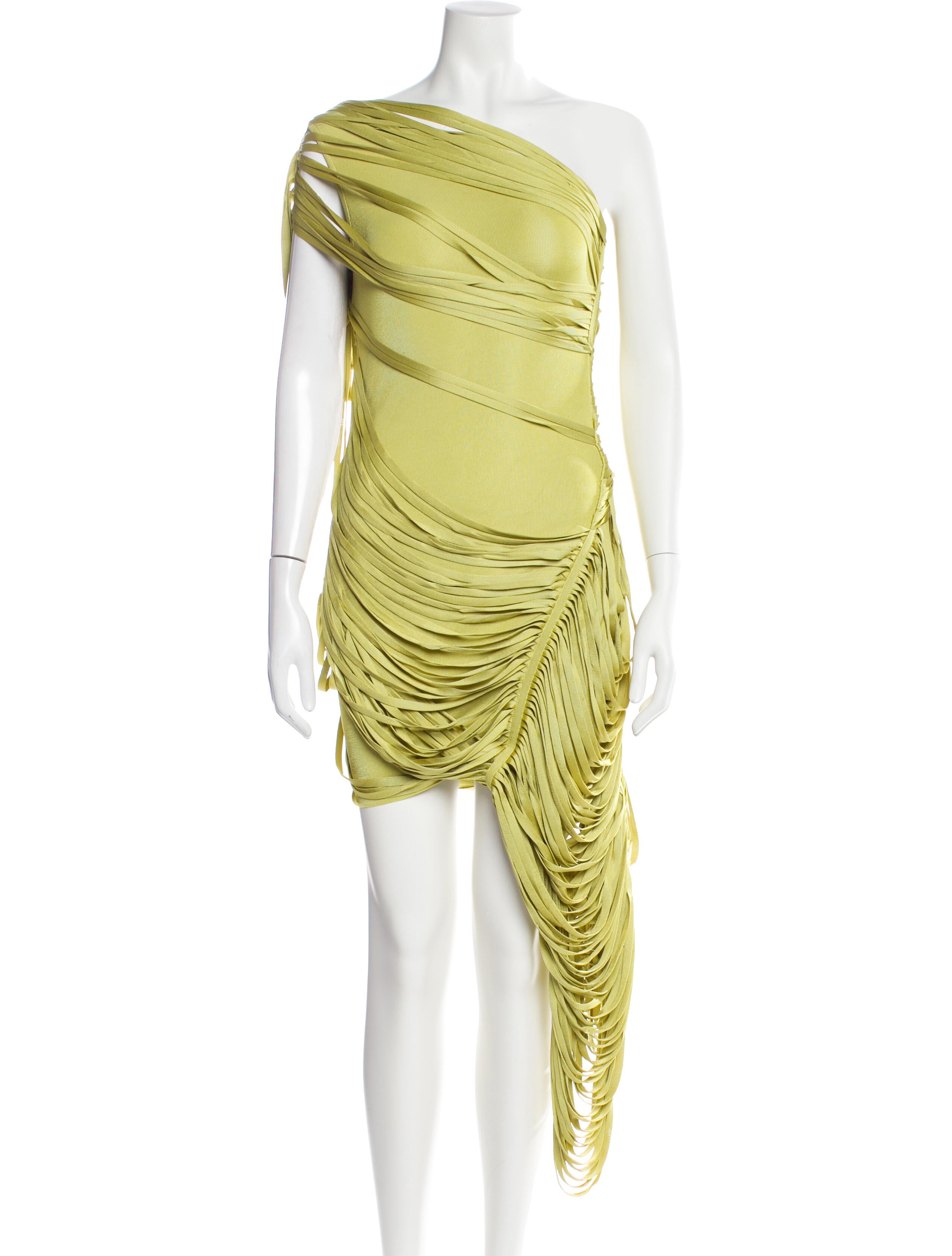 Cult Gaia One-Shoulder Midi Length Dress