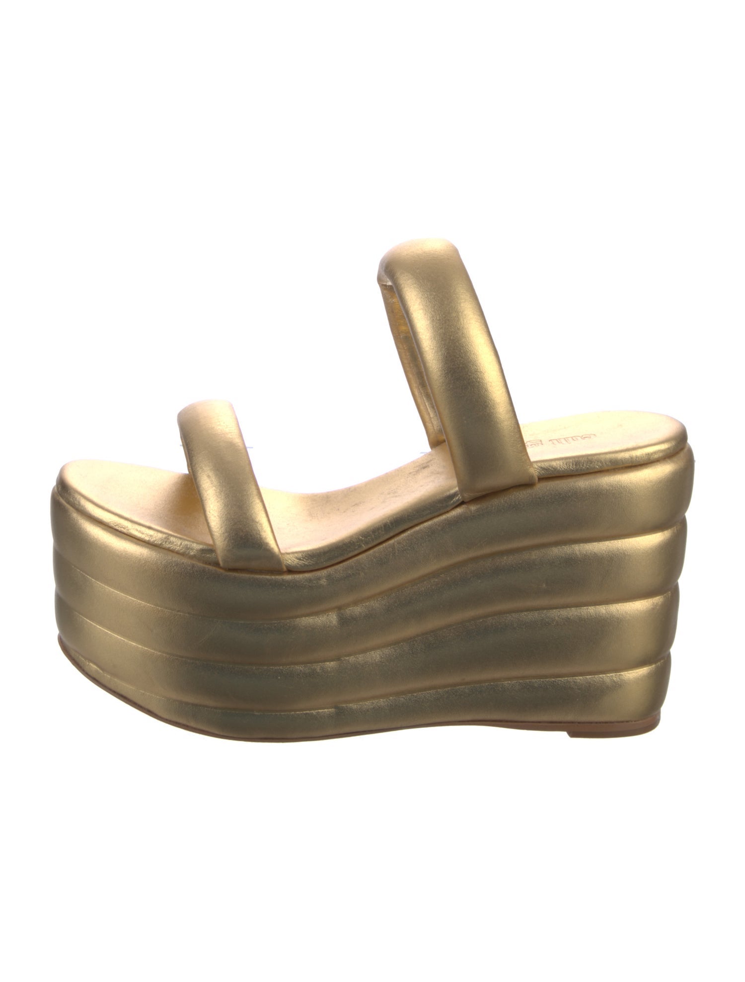 Cult Gaia Leather Slingback Sandals