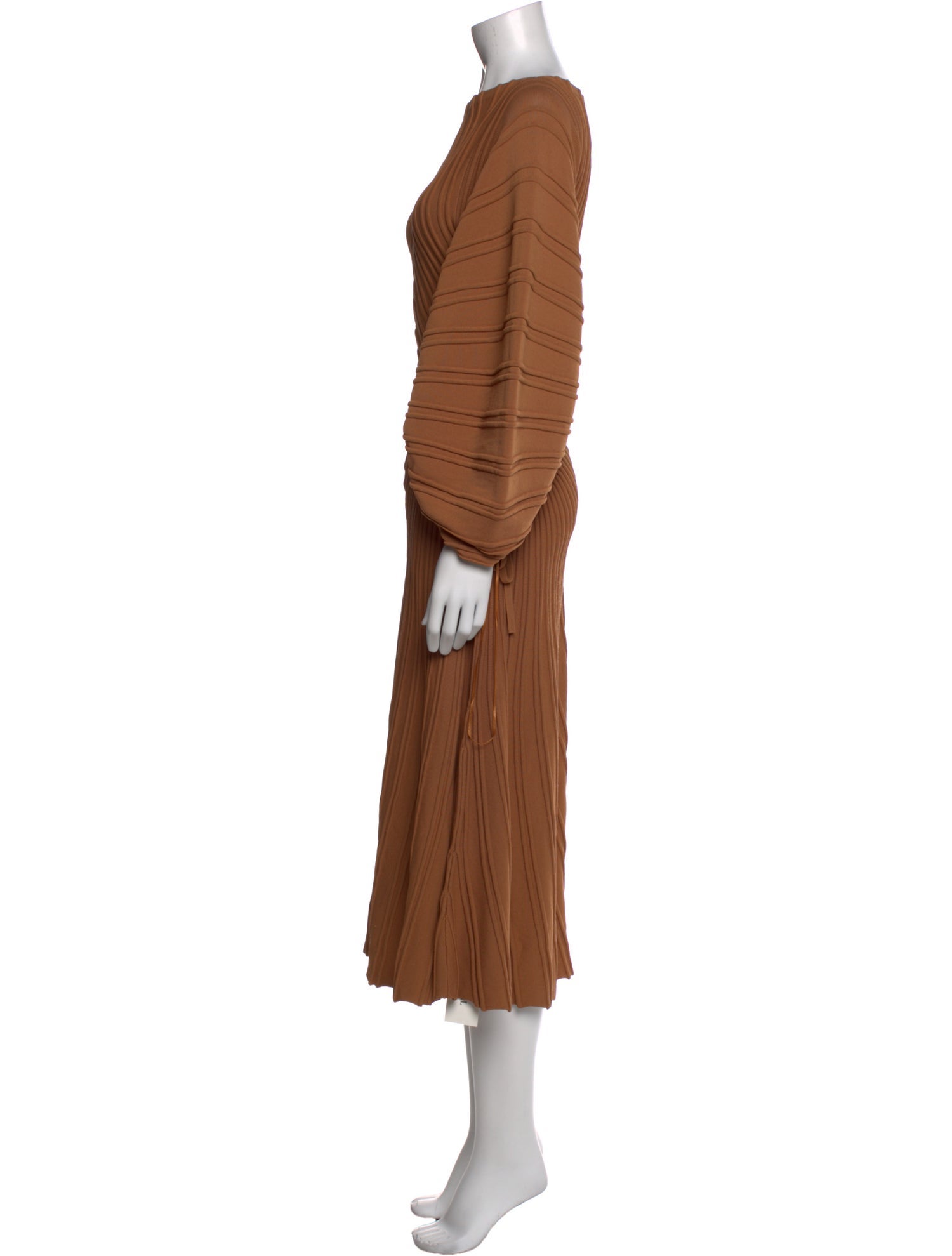 Cult Gaia Bateau Neckline Midi Length Dress