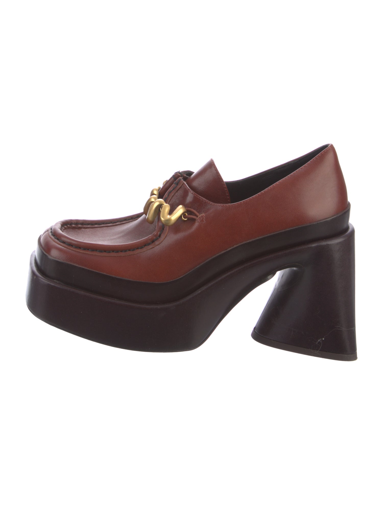 Cult Gaia Leather Pumps
