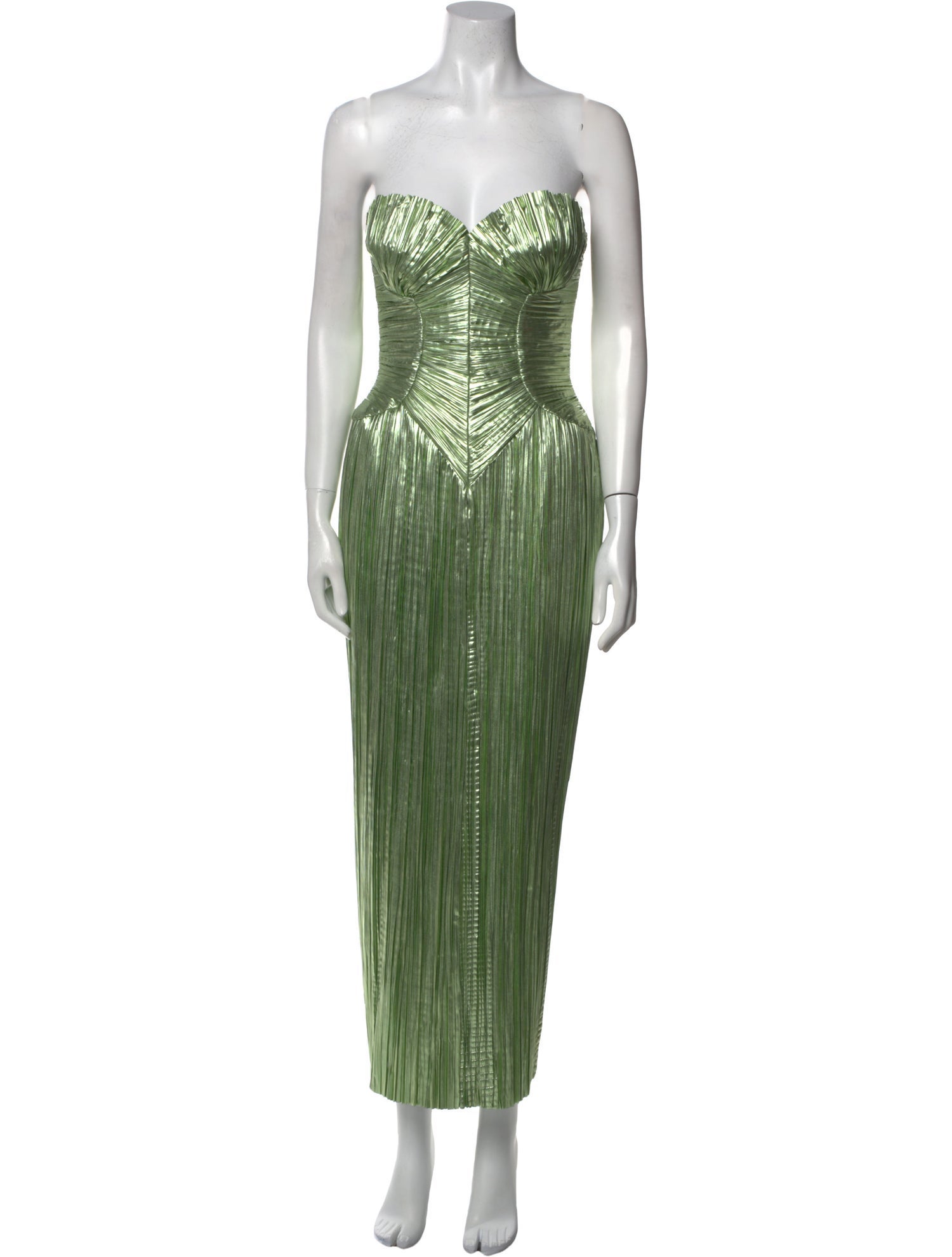 Cult Gaia Strapless Midi Length Dress