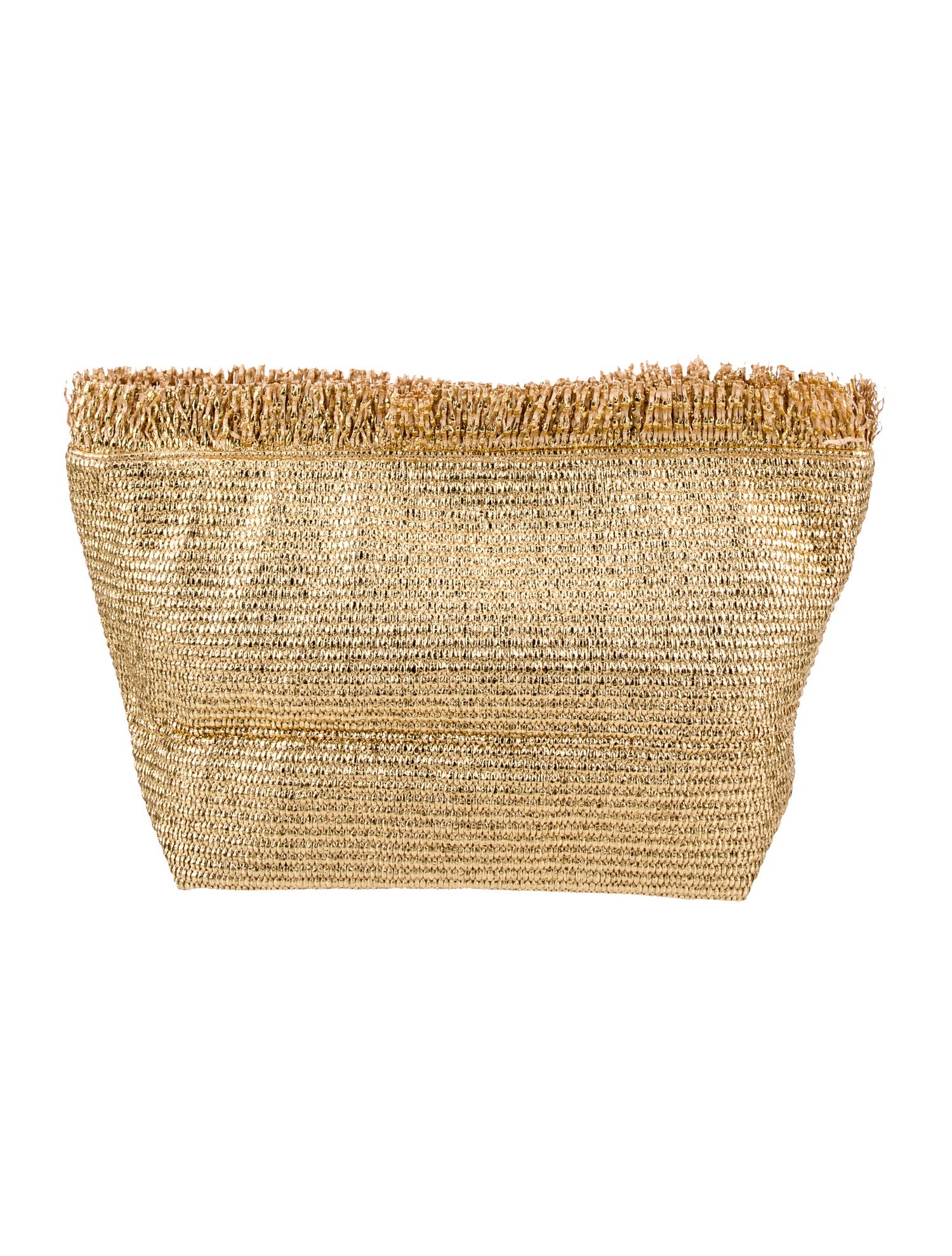 Cult Gaia Raffia Minaudière