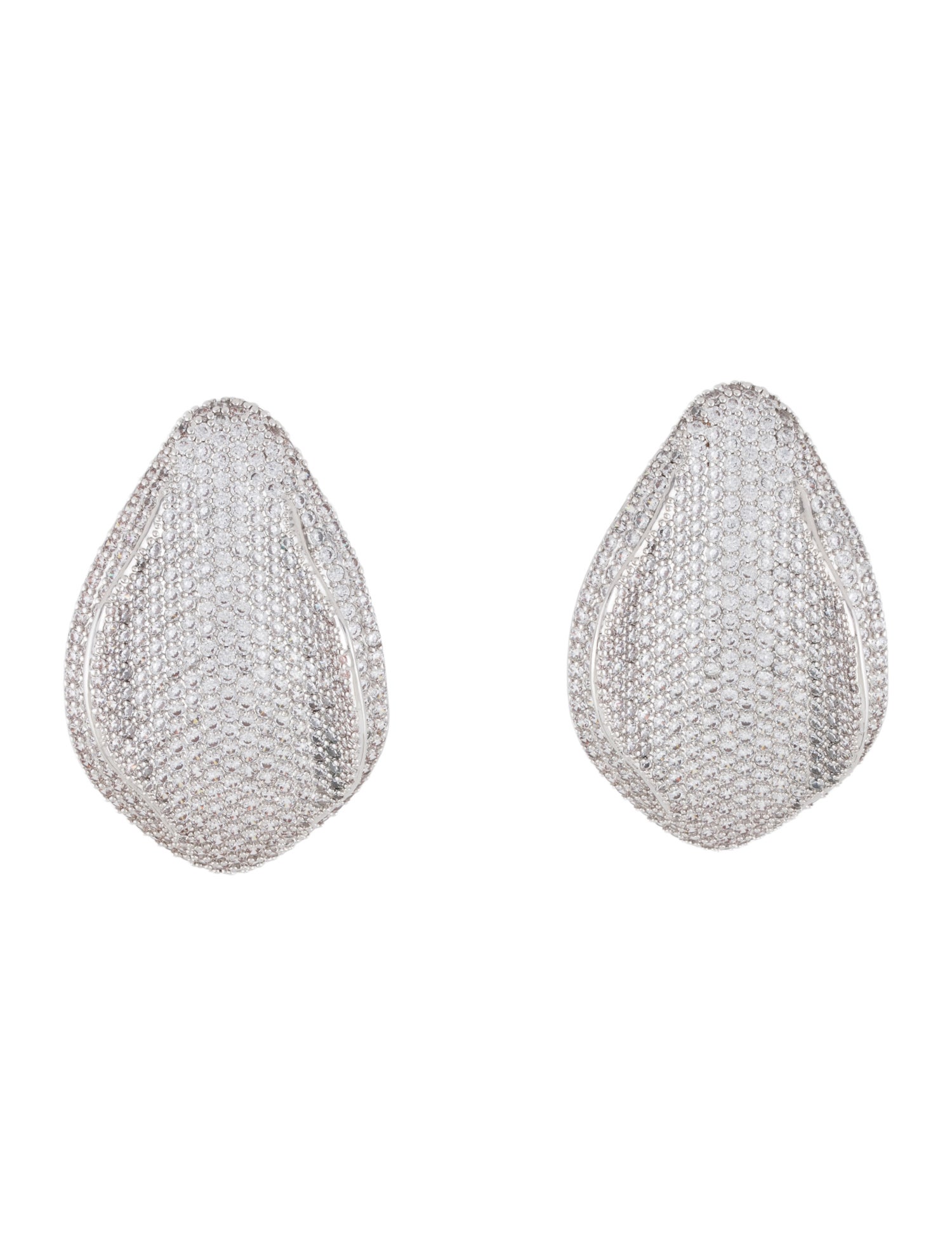 Cult Gaia Crystal Erin Drop Earrings