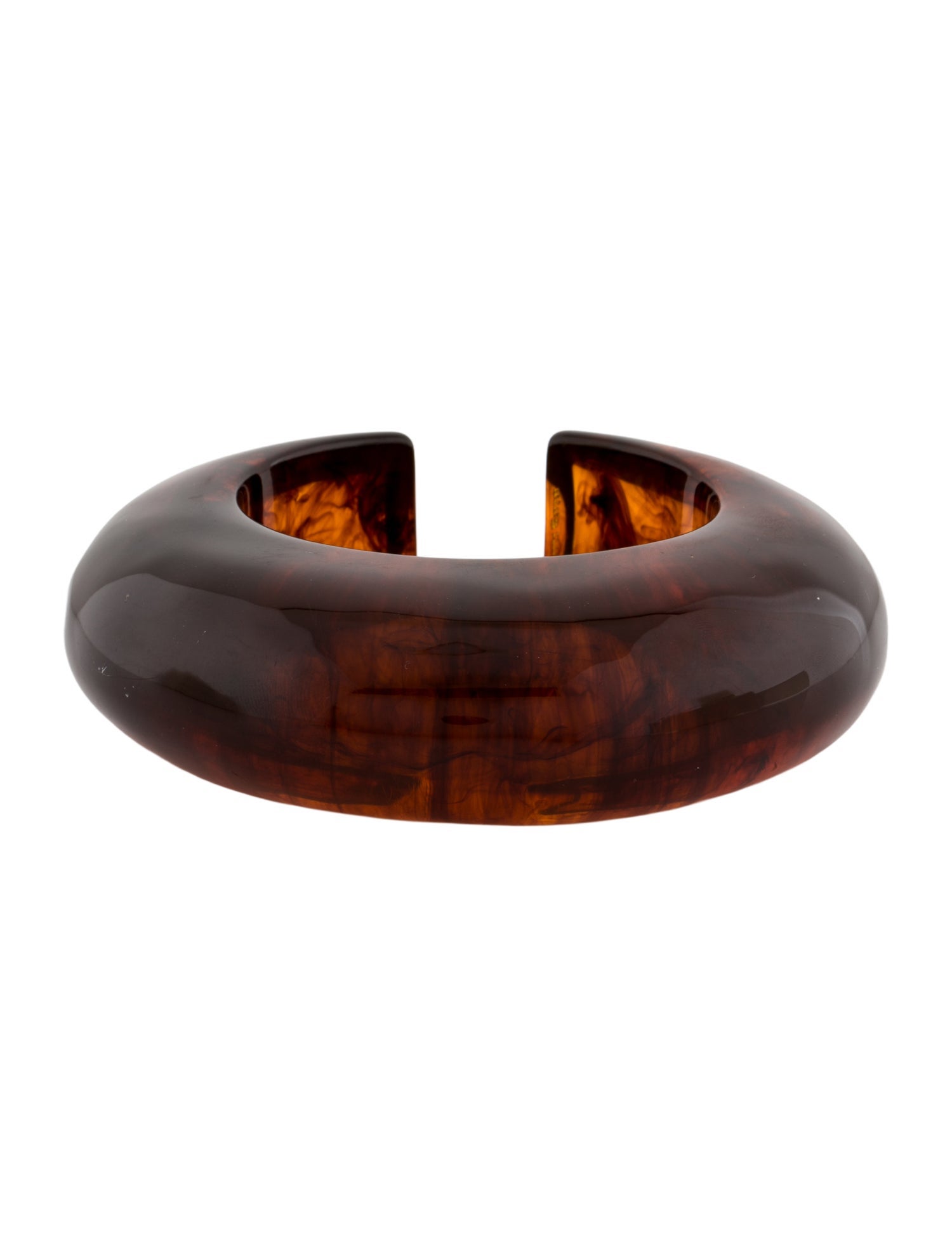 Cult Gaia Resin Osiris Open Bangle Bracelet