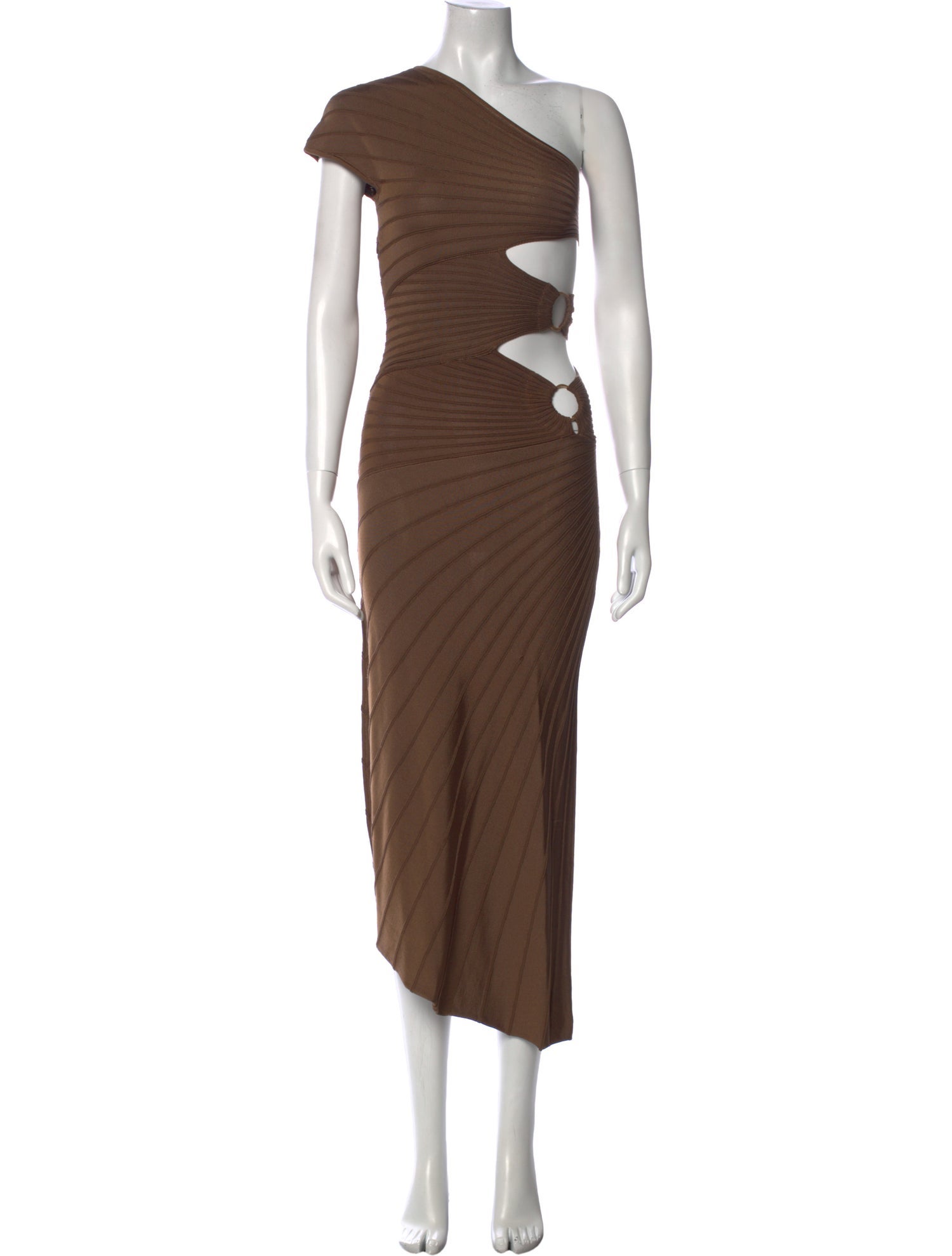 Cult Gaia One-Shoulder Long Dress