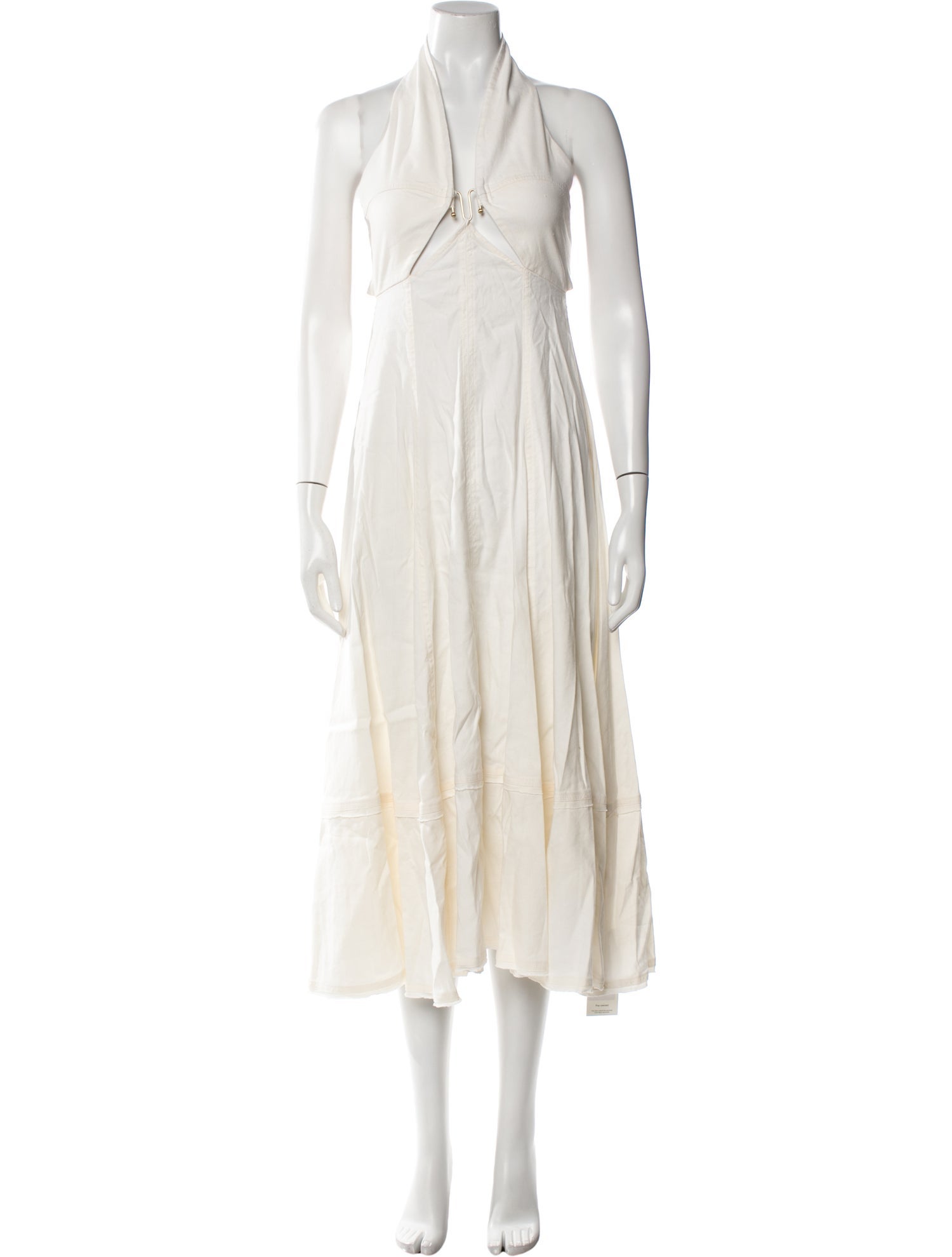 Cult Gaia Halterneck Long Dress