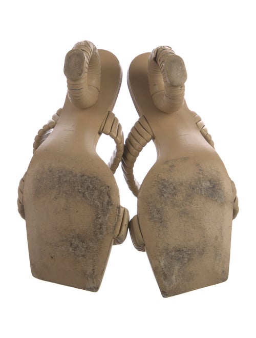 Cult Gaia Leather Slides