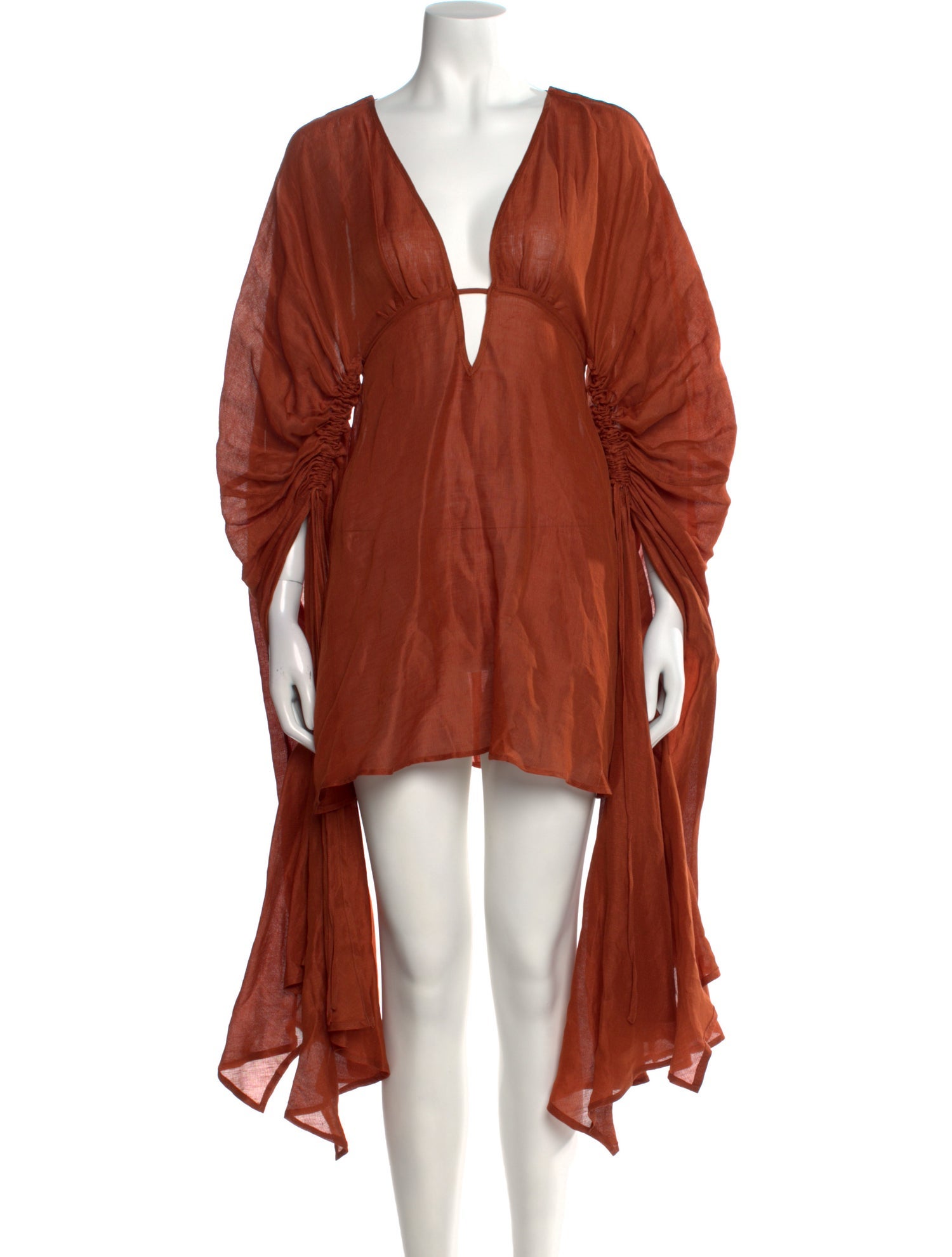 Cult Gaia Linen Mini Dress