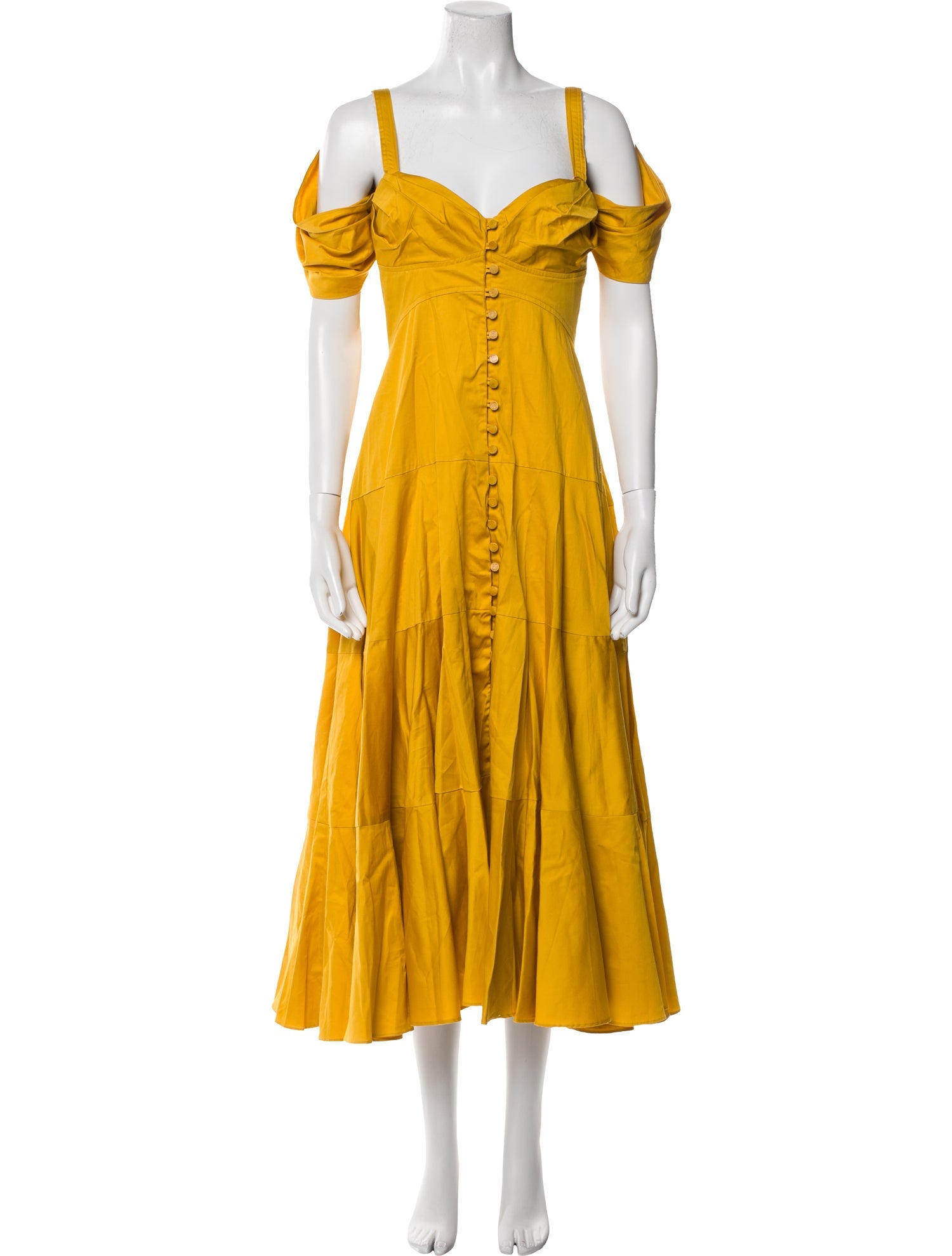 Cult Gaia Square Neckline Long Dress w/ Tags