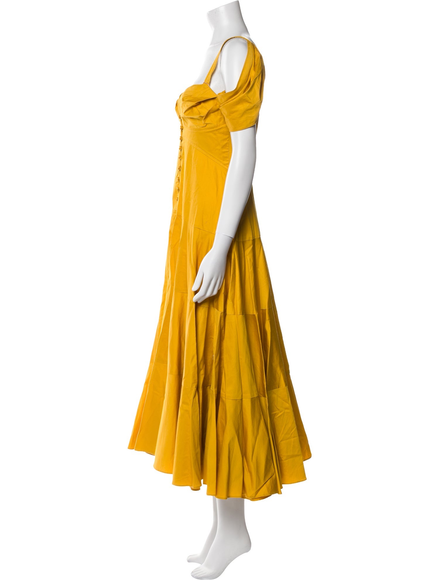 Cult Gaia Square Neckline Long Dress w/ Tags