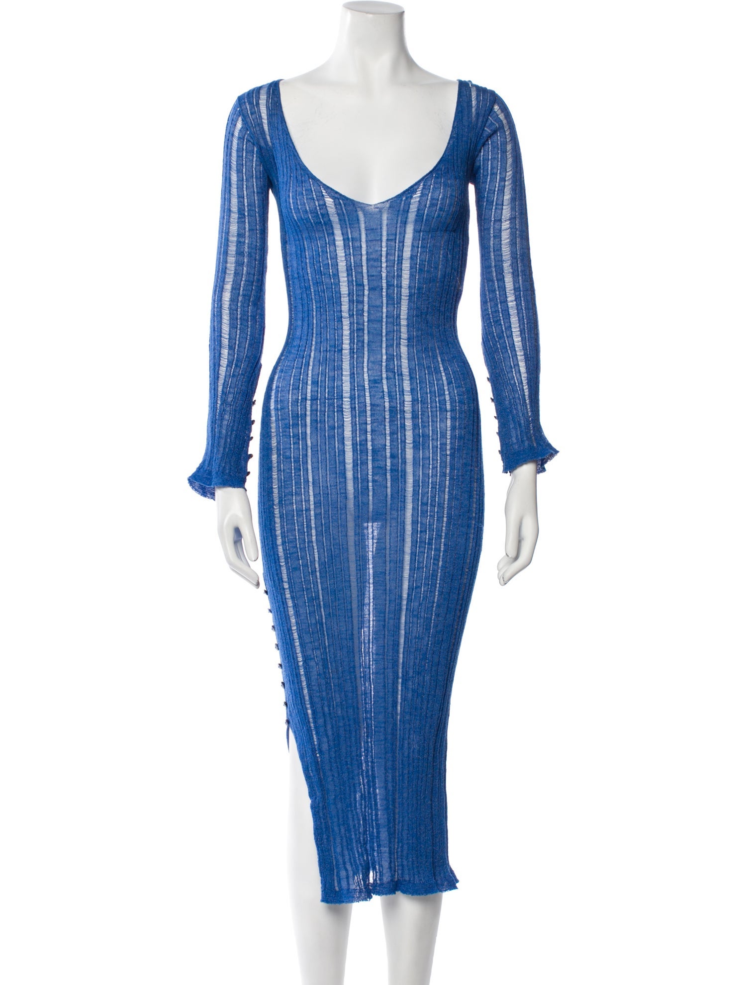 Cult Gaia Scoop Neck Long Dress