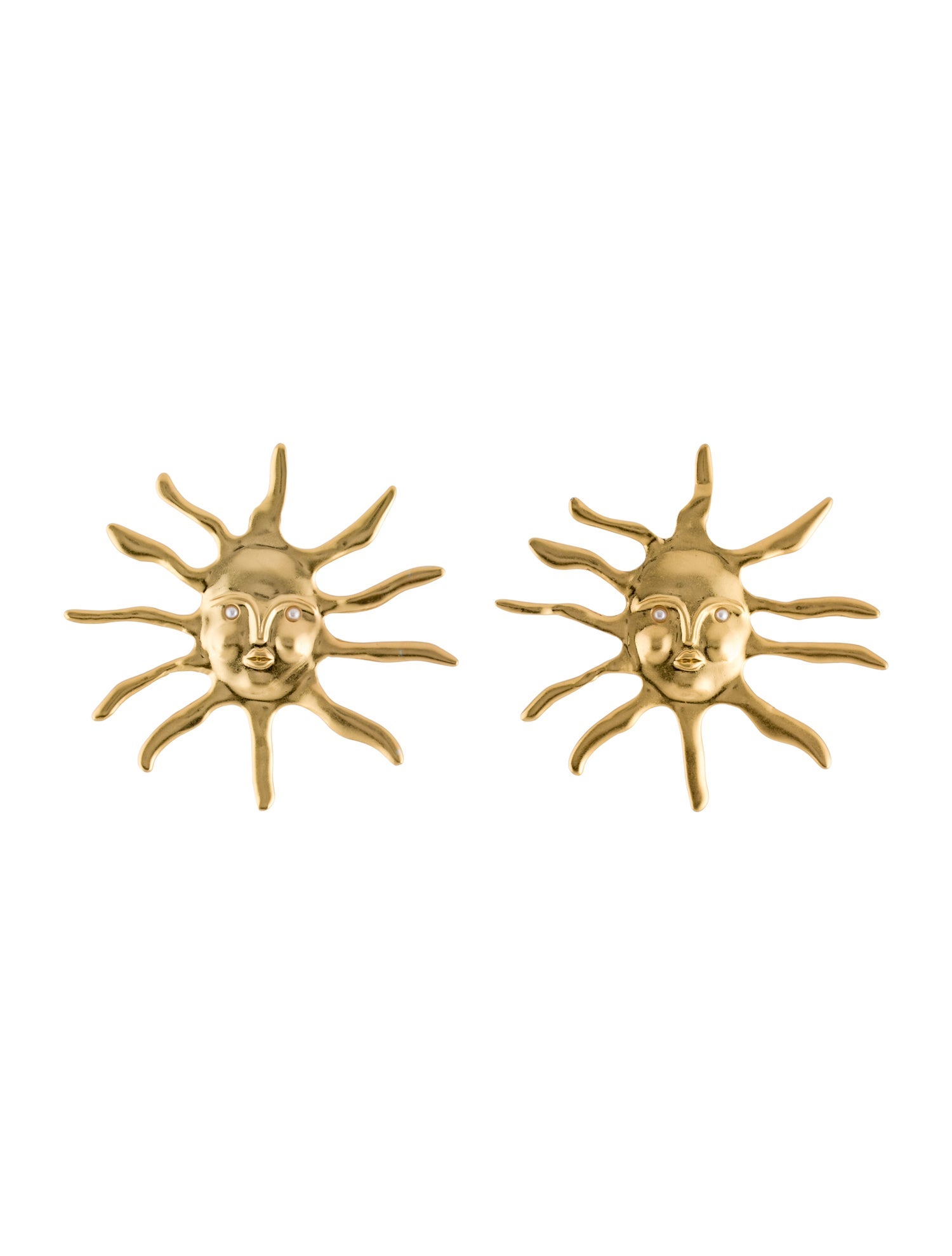 Cult Gaia Faux Pearl 'Leo' Drop Earrings