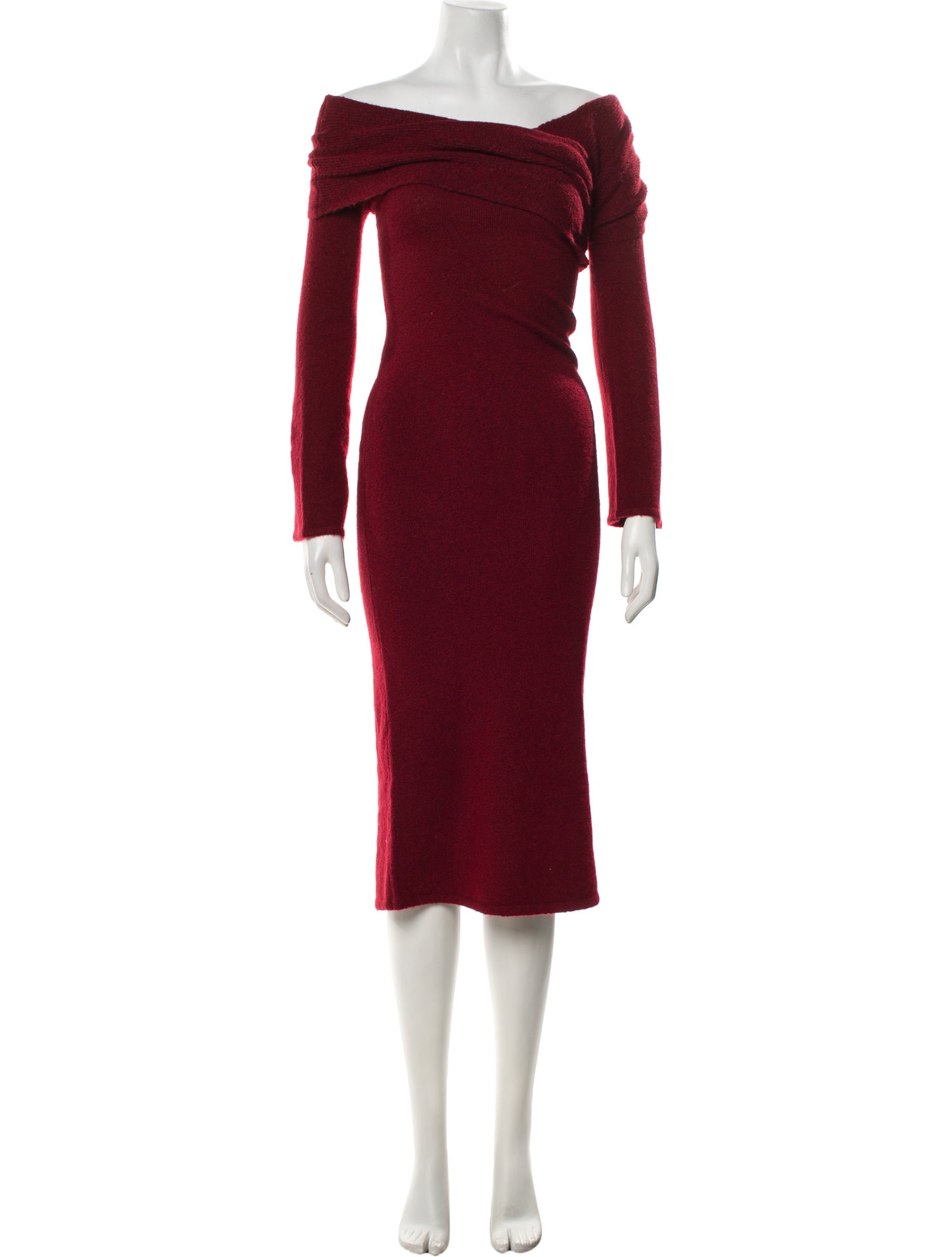 Cult Gaia Cowl Neck Midi Length Dress