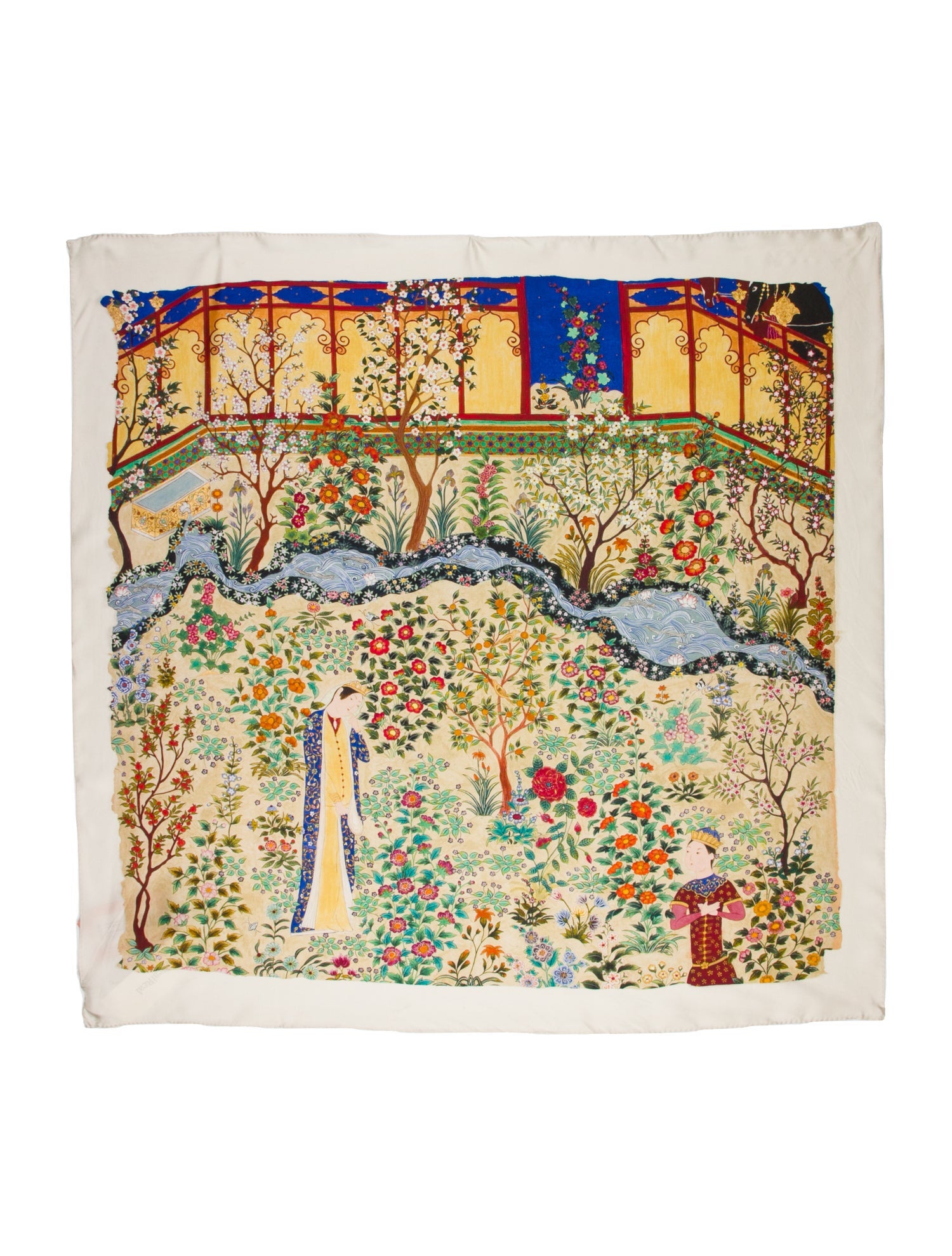 Cult Gaia Silk Printed Scarf w/ Tags