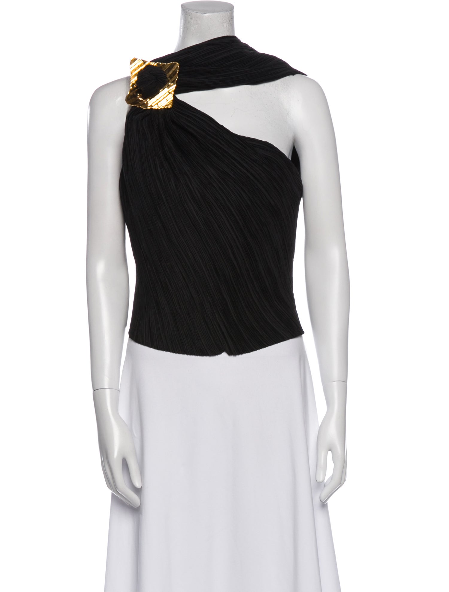 Cult Gaia One-Shoulder Sleeveless Crop Top w/ Tags