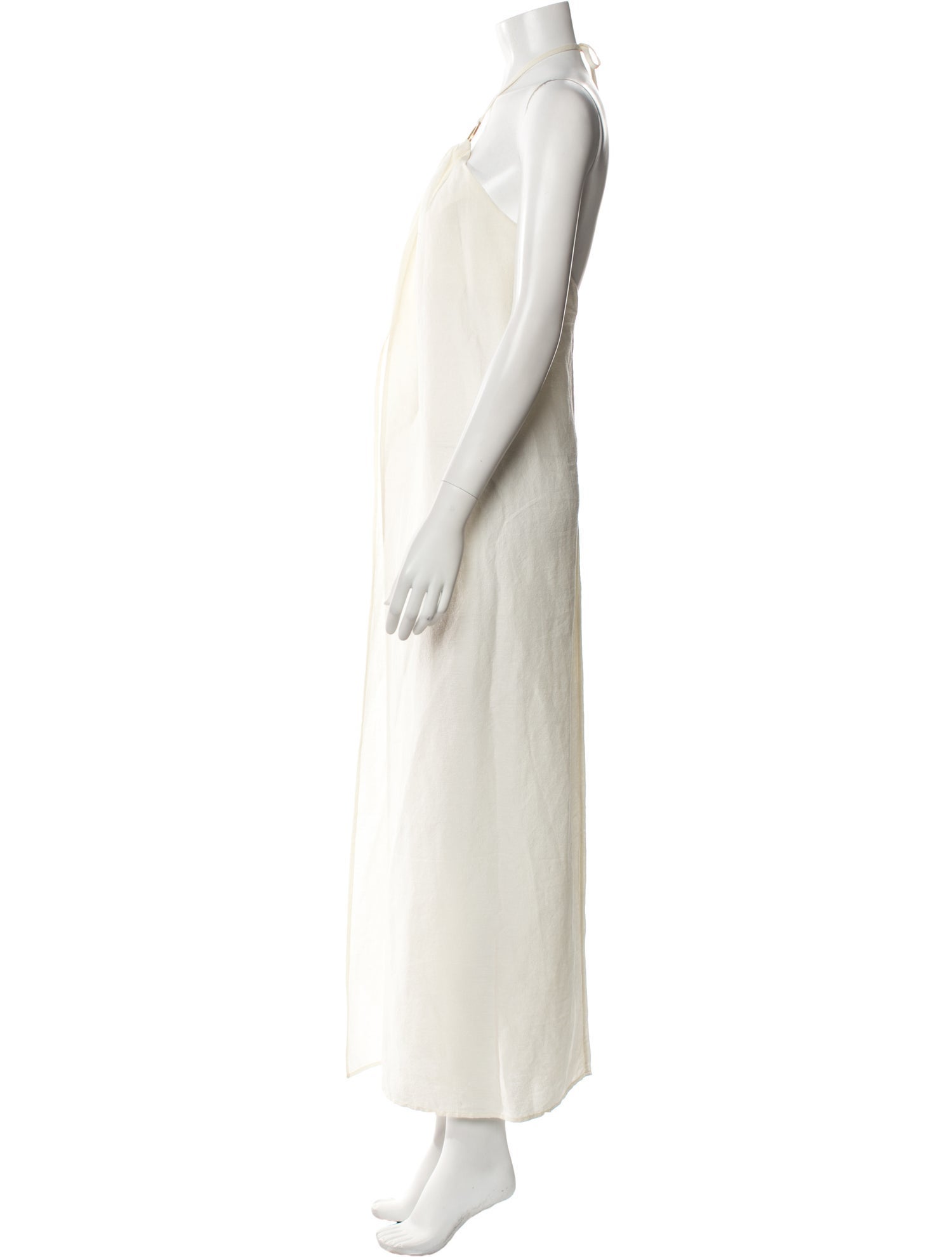 Cult Gaia Linen Long Dress