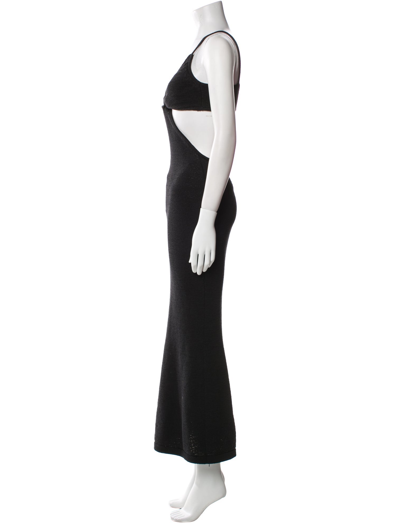 Cult Gaia V-Neck Long Dress