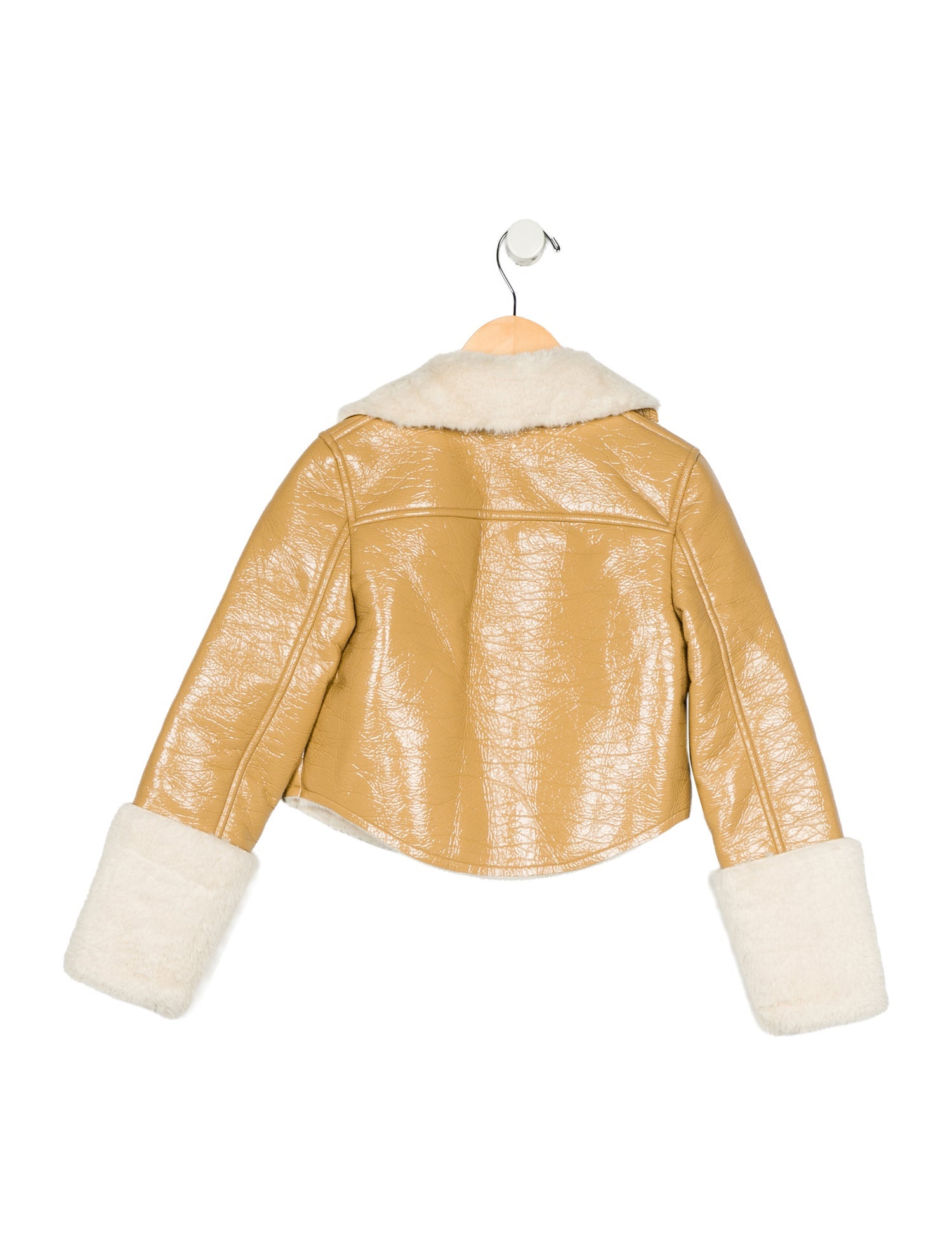 Cult Gaia Girls' Faux Fur Jacket