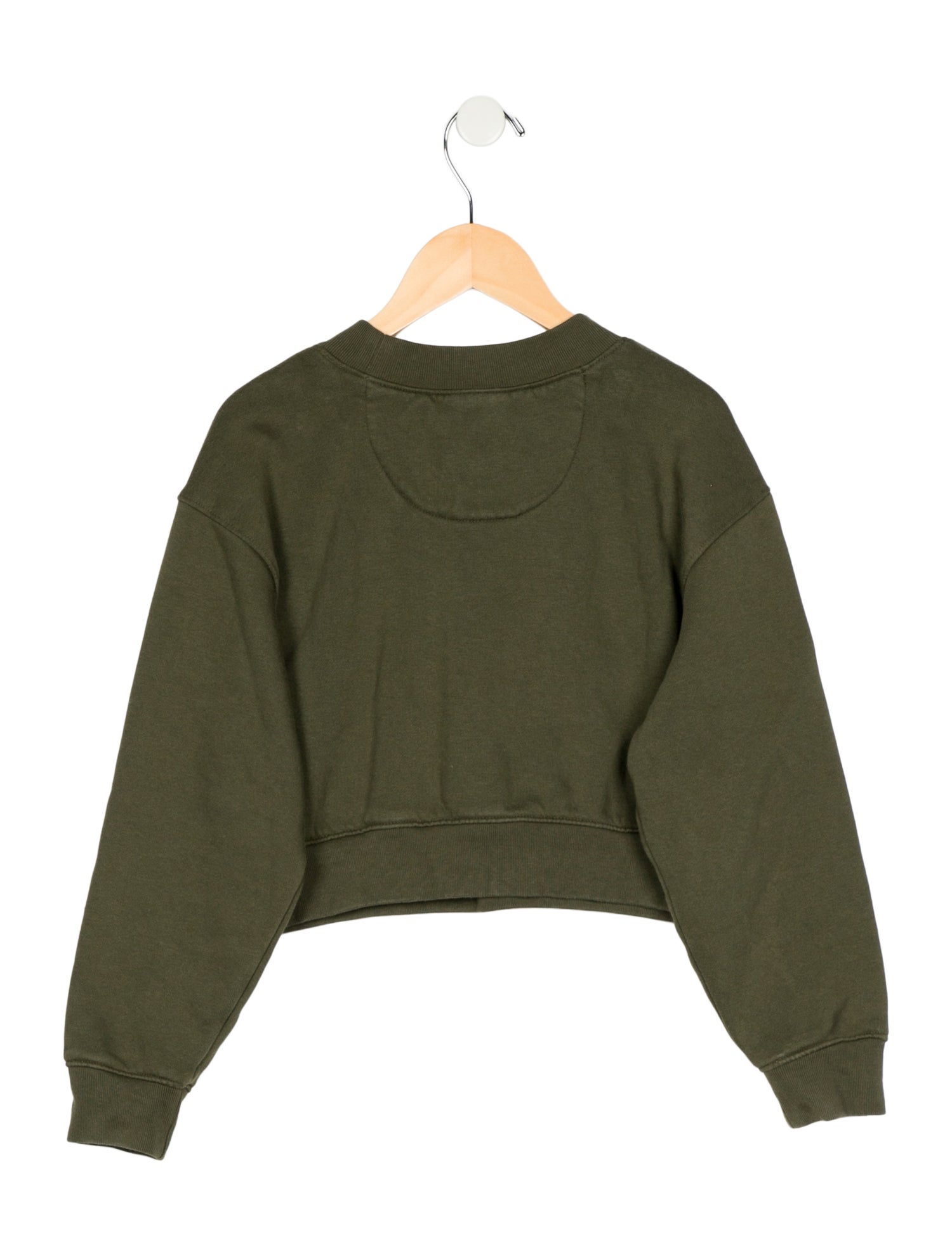 GAP x Cult Gaia Girls' Embroidered Long Sleeve Top