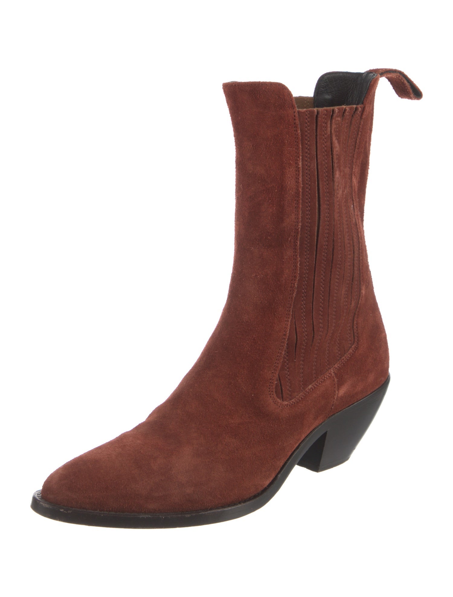 Cult Gaia Suede Chelsea Boots