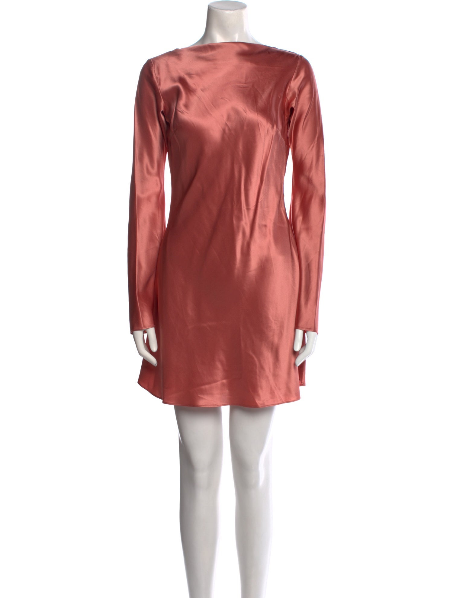 Cult Gaia Bateau Neckline Mini Dress