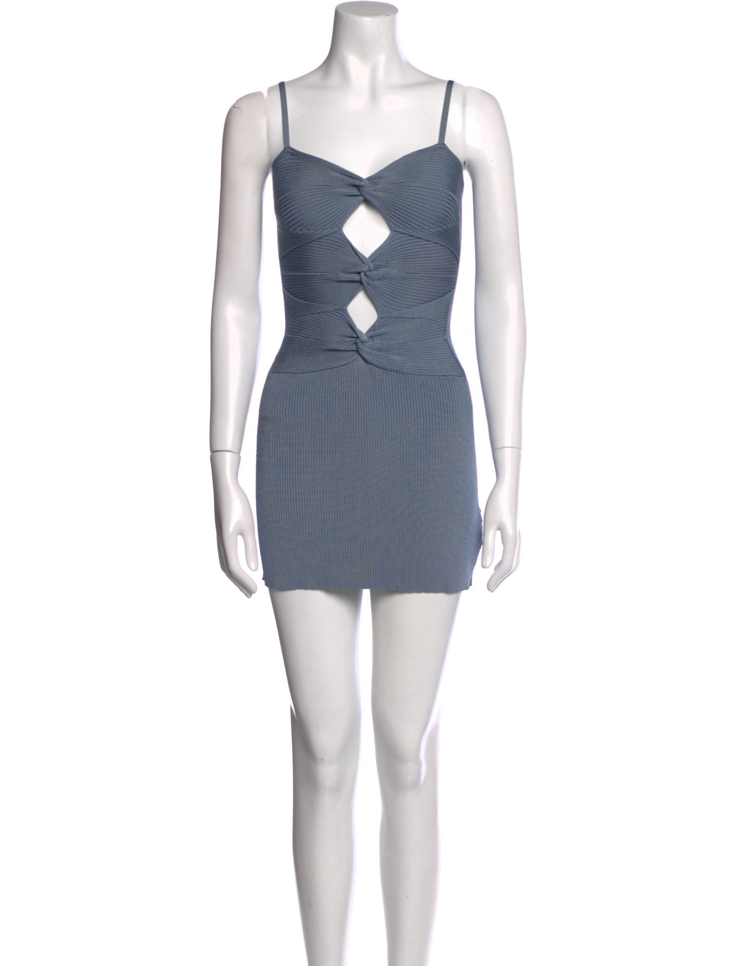 Cult Gaia V-Neck Mini Dress