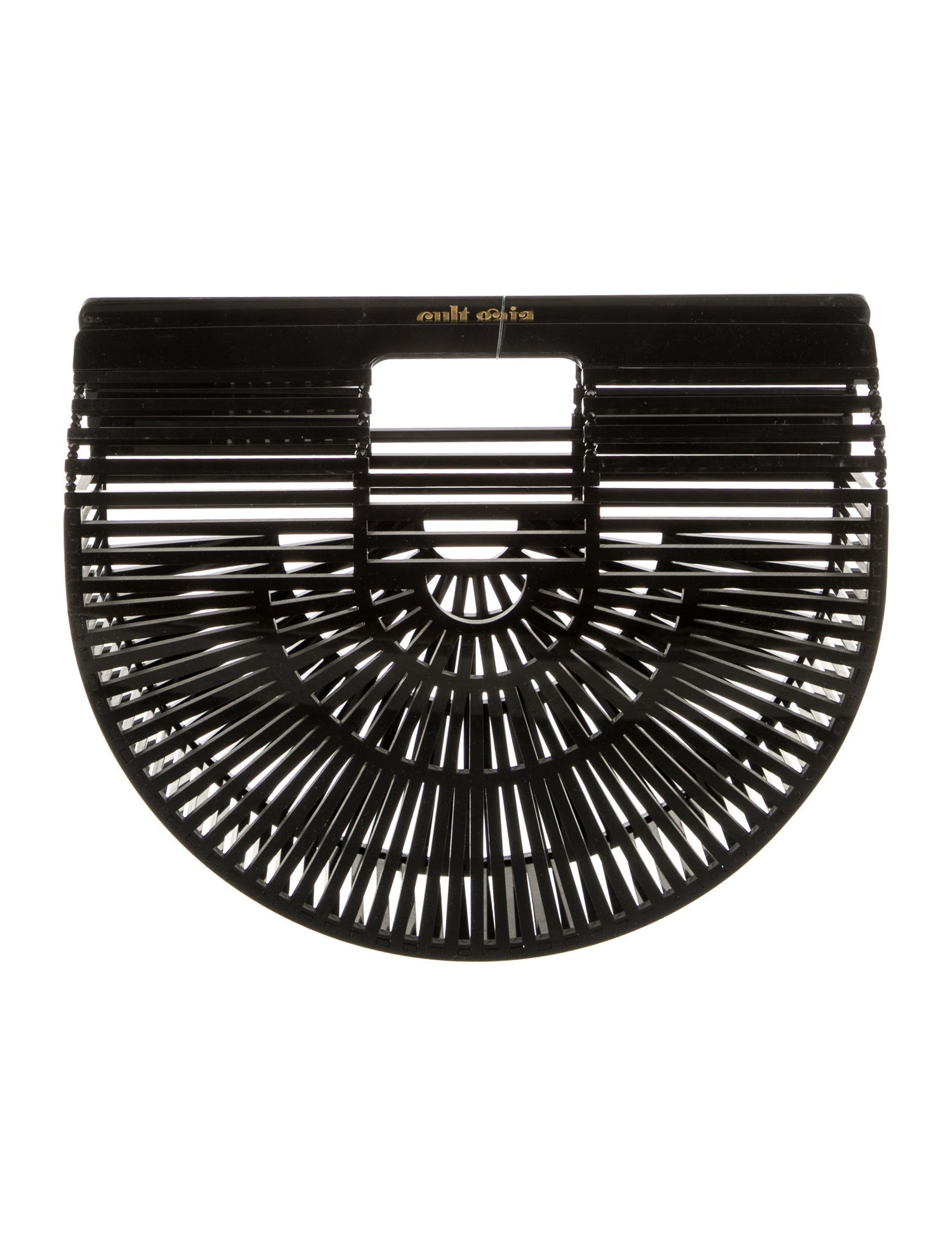 Cult Gaia Acrylic Top Handle Bag