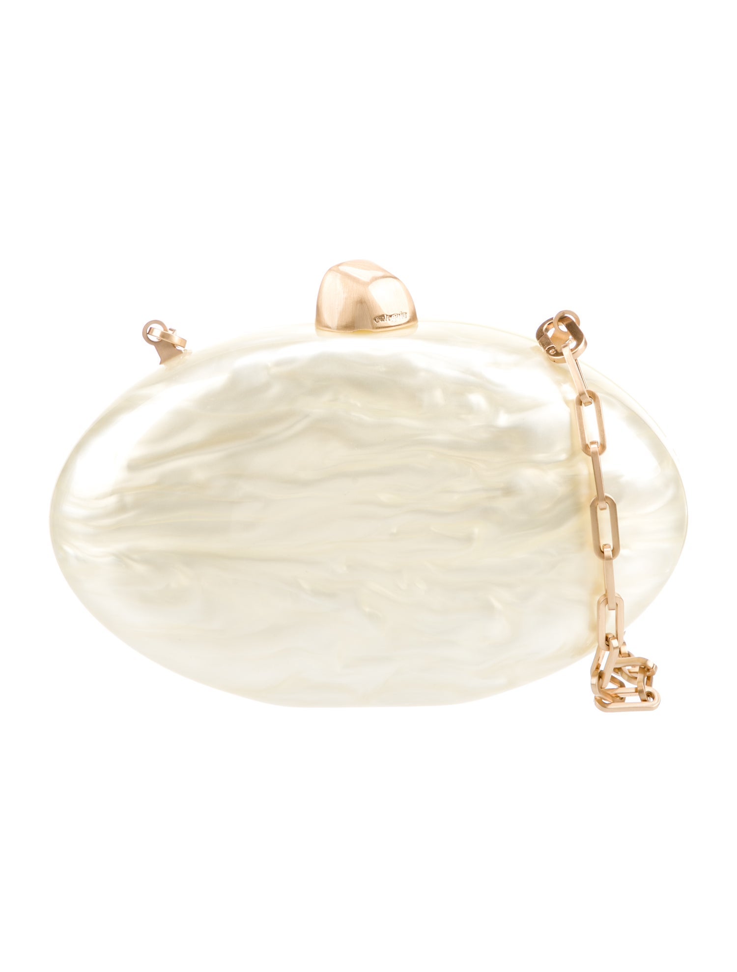 Cult Gaia Mother Of Pearl Shoulder Bag
