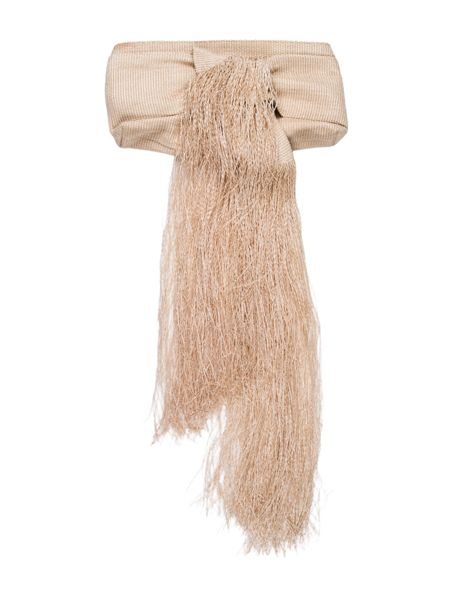 Cult Gaia Raffia Evening Bag