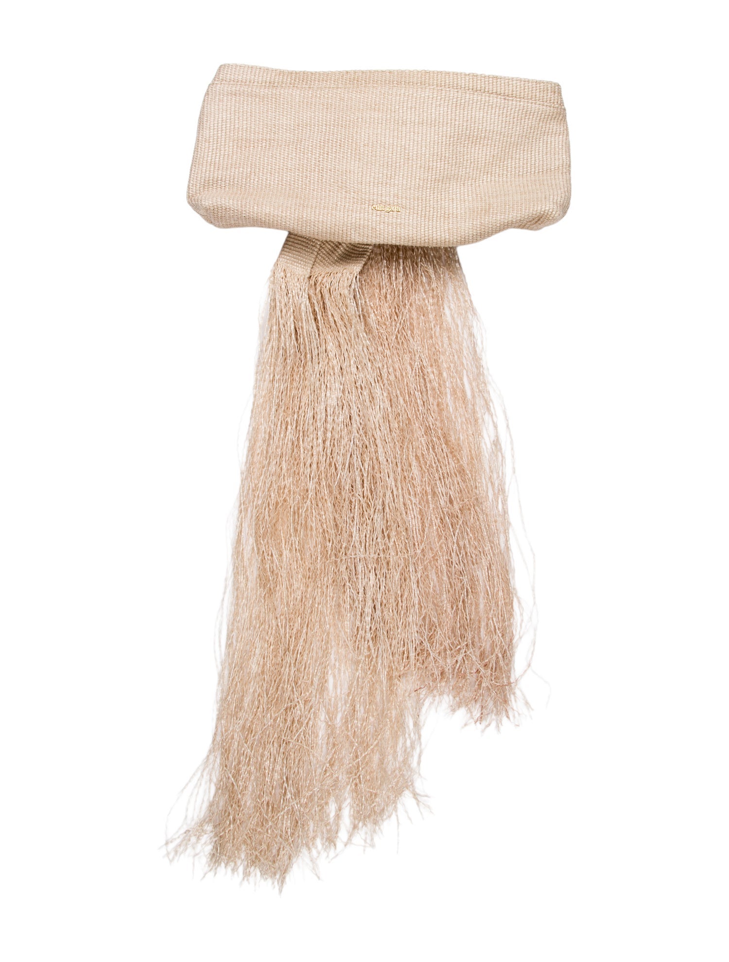 Cult Gaia Raffia Evening Bag