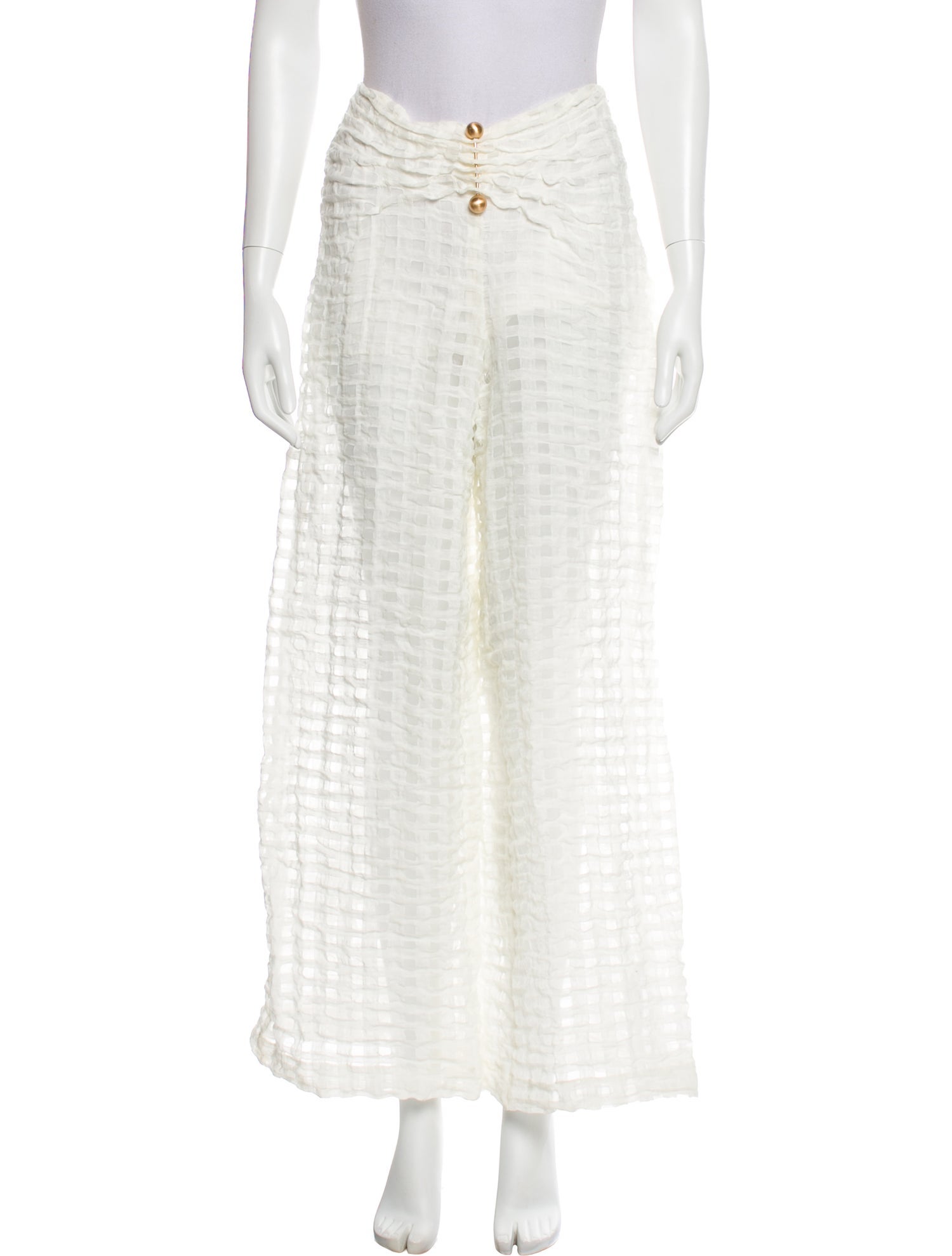 Cult Gaia Striped Wide Leg Pants w/ Tags