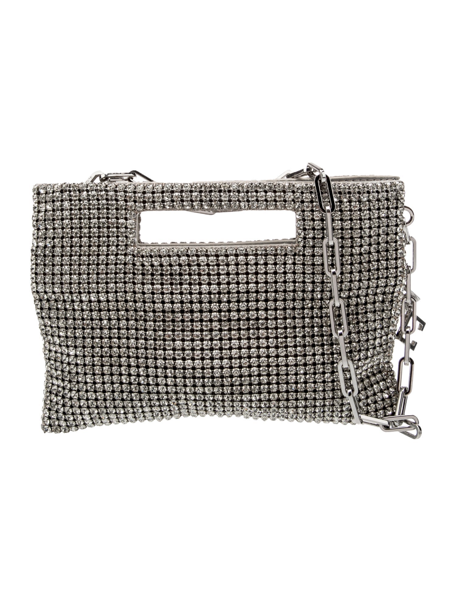 Cult Gaia Crystal Top Handle Bag