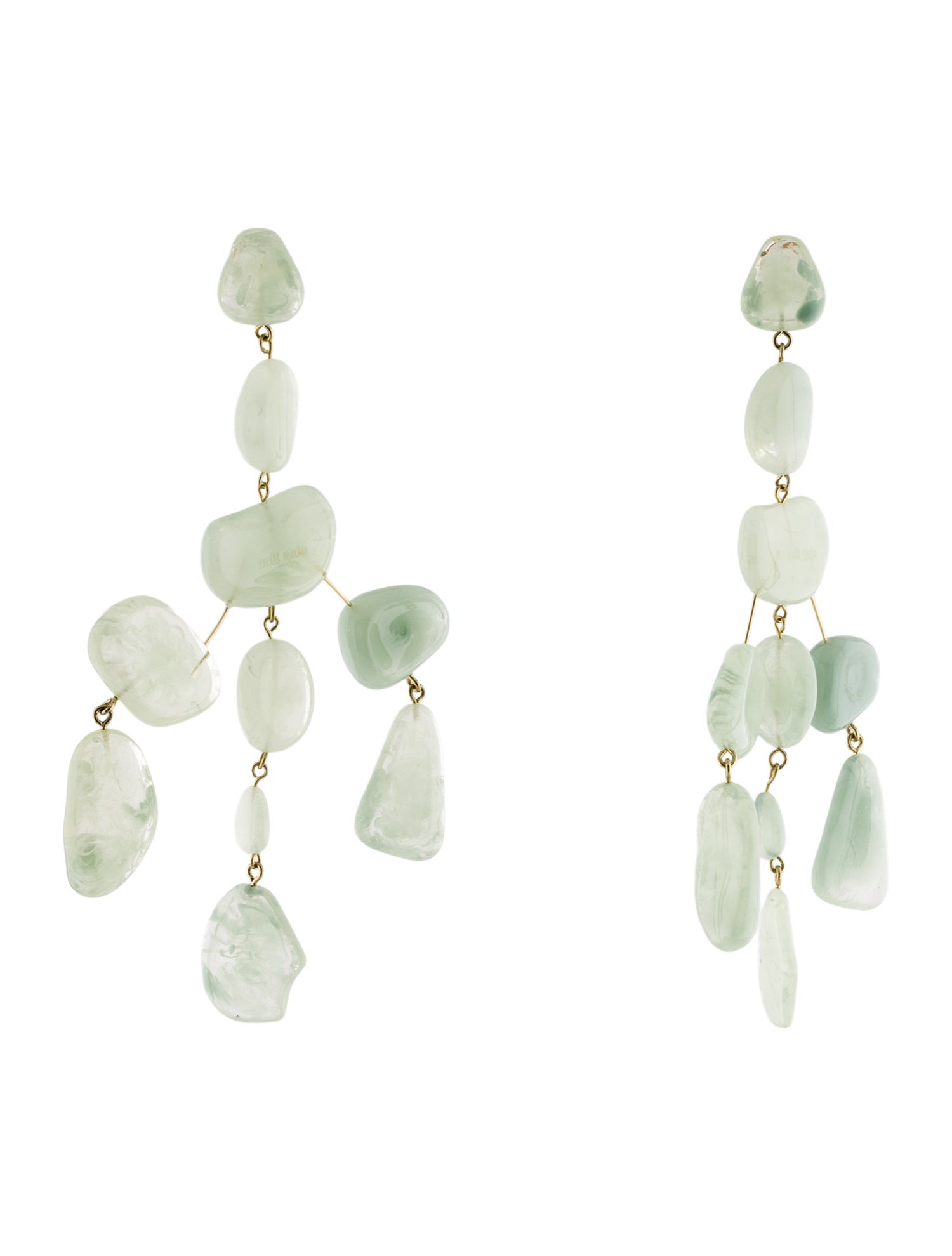 Cult Gaia Resin Sloane Drop Earrings