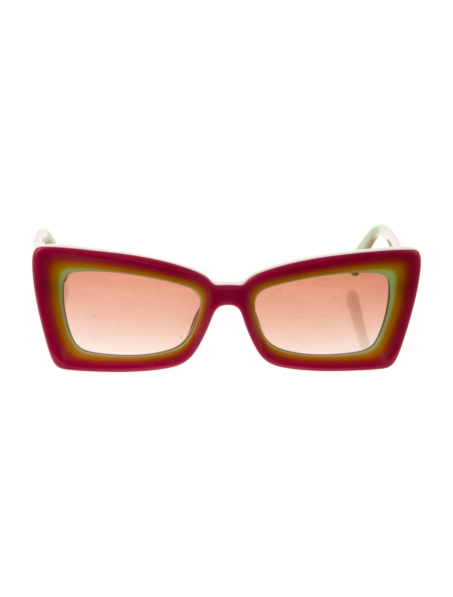 Cult Gaia Square Tinted Sunglasses