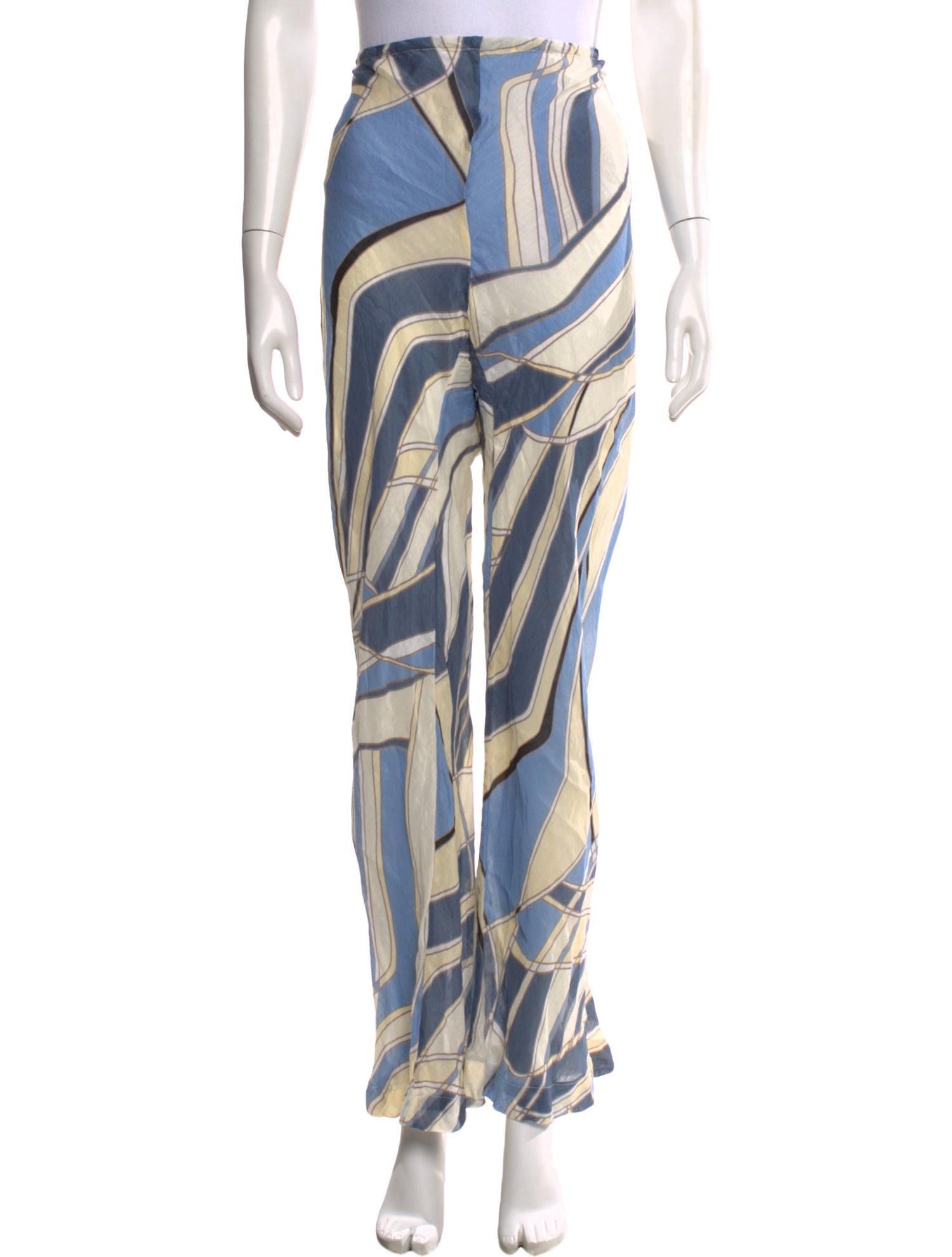 Cult Gaia Striped Wide Leg Pants