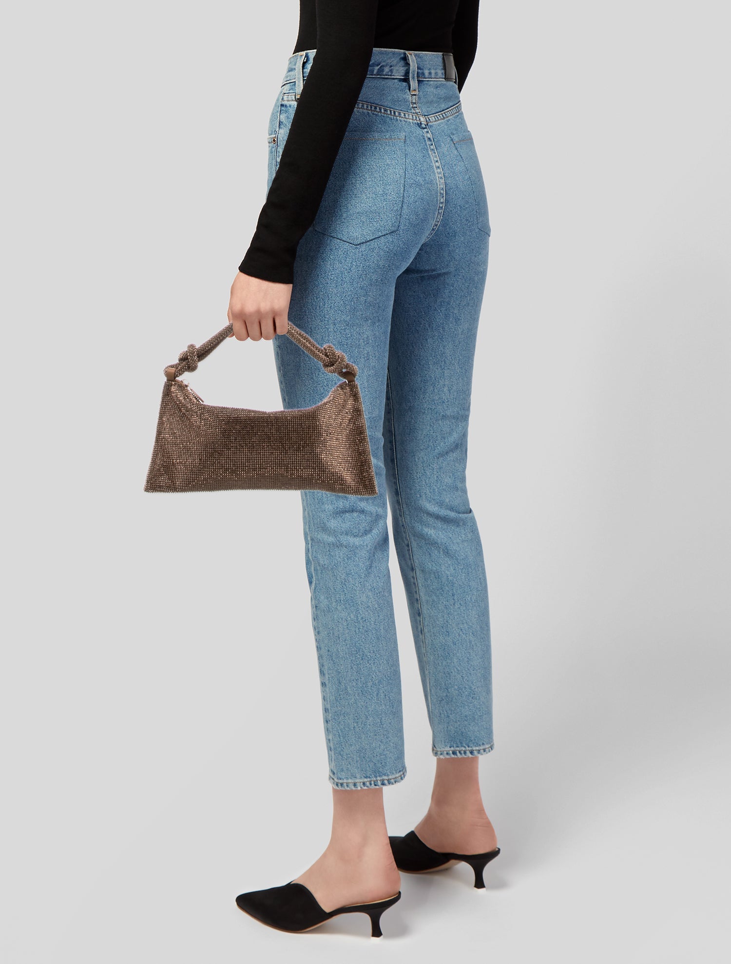 Cult Gaia Crystal Top Handle Bag