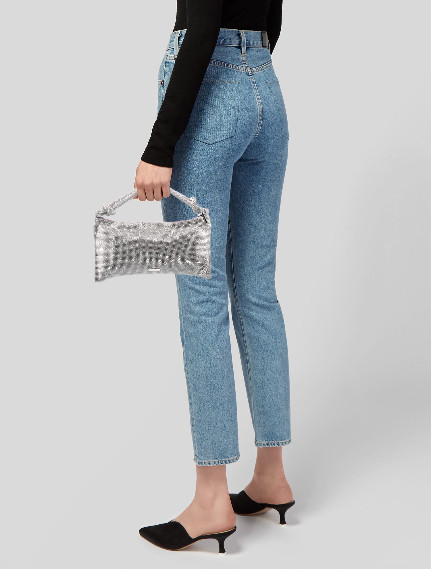 Cult Gaia Crystal Top Handle Bag