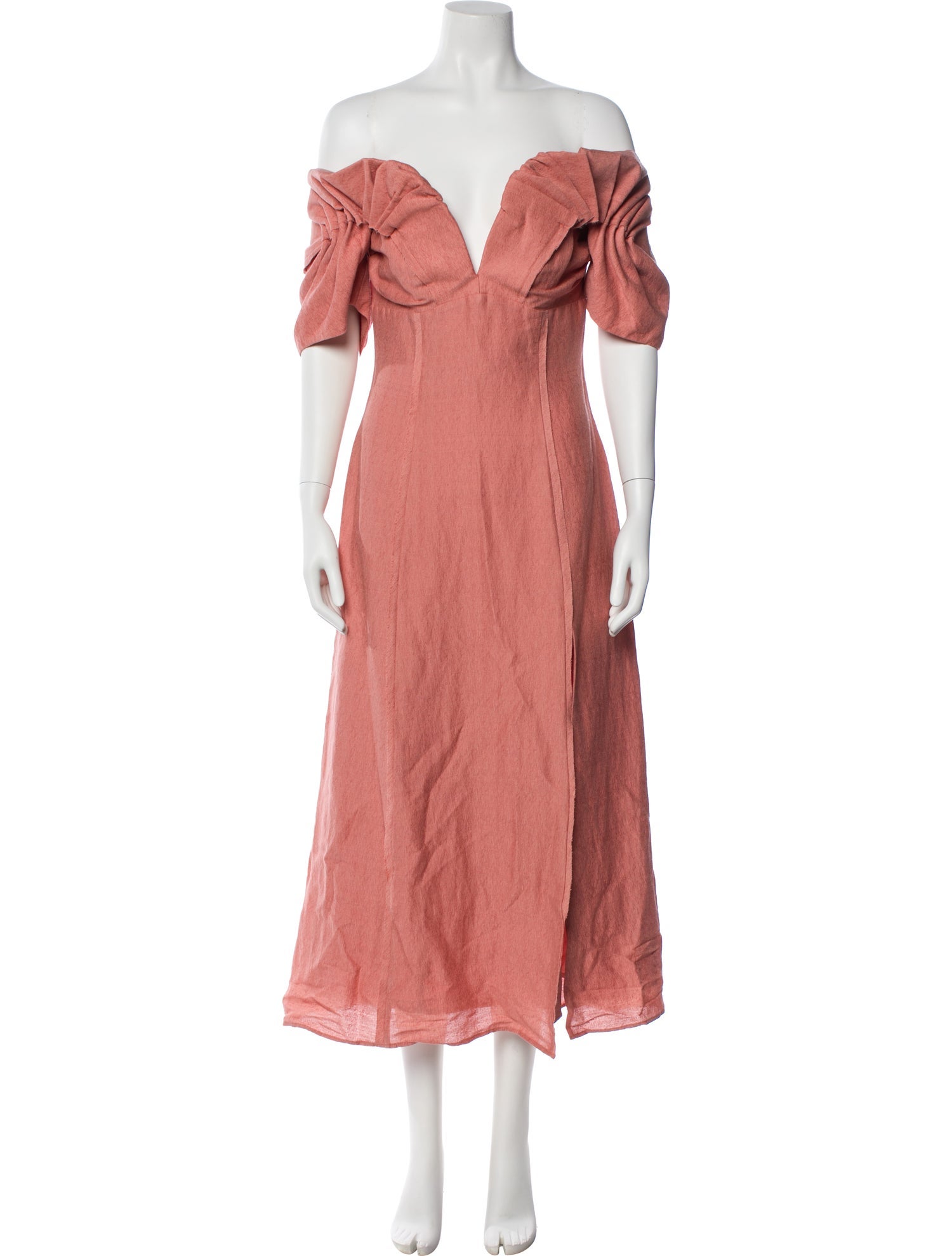 Cult Gaia Off-The-Shoulder Midi Length Dress w/ Tags