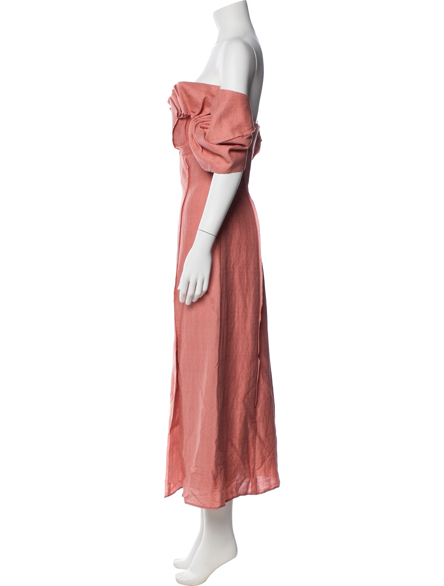 Cult Gaia Off-The-Shoulder Midi Length Dress w/ Tags