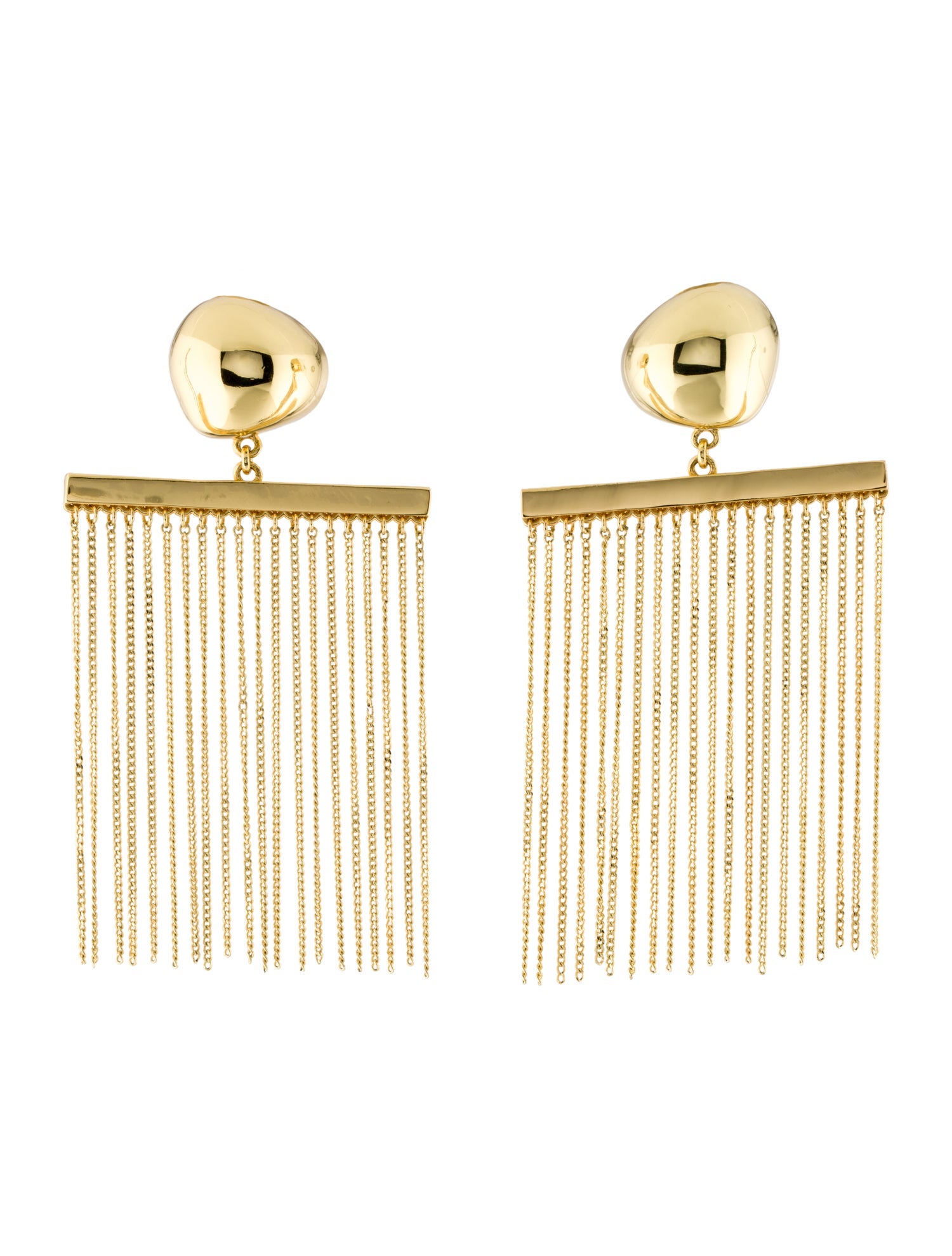 Cult Gaia Tassel Drop Earrings