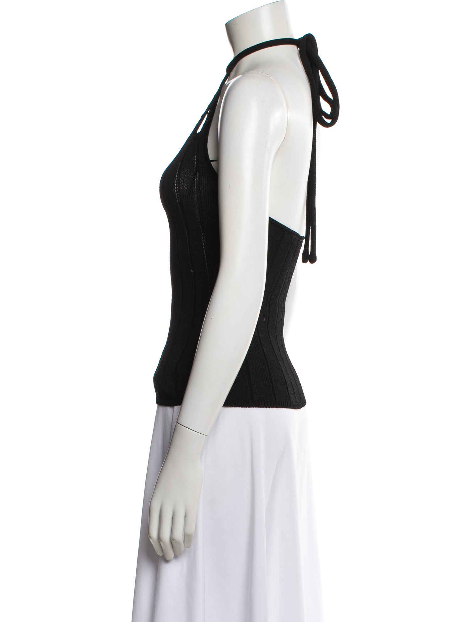 Cult Gaia Halterneck Sleeveless Top