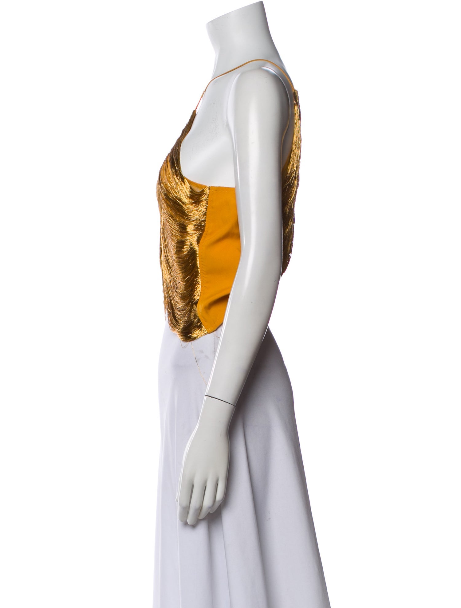 Cult Gaia Halterneck Sleeveless Top