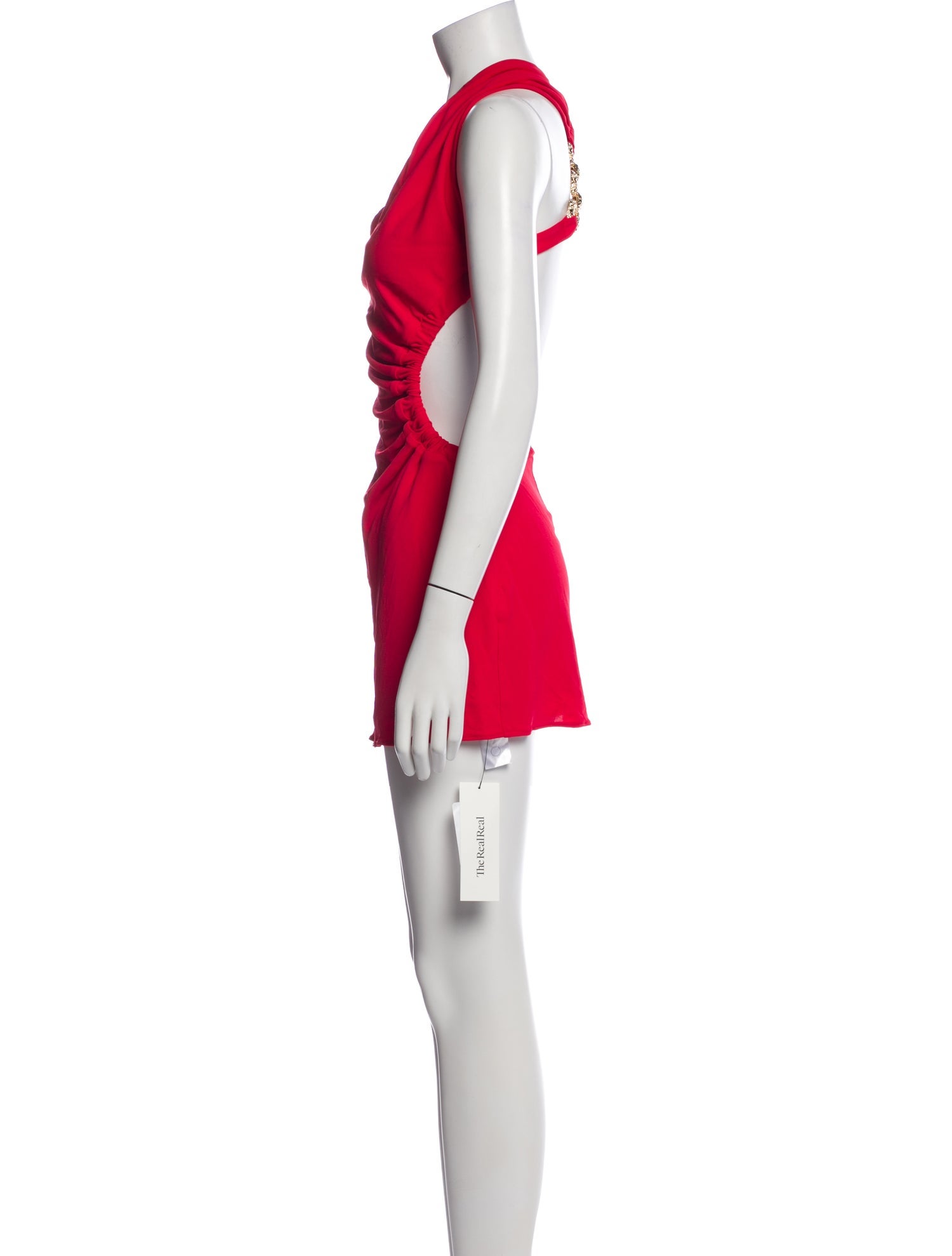 Cult Gaia One-Shoulder Mini Dress