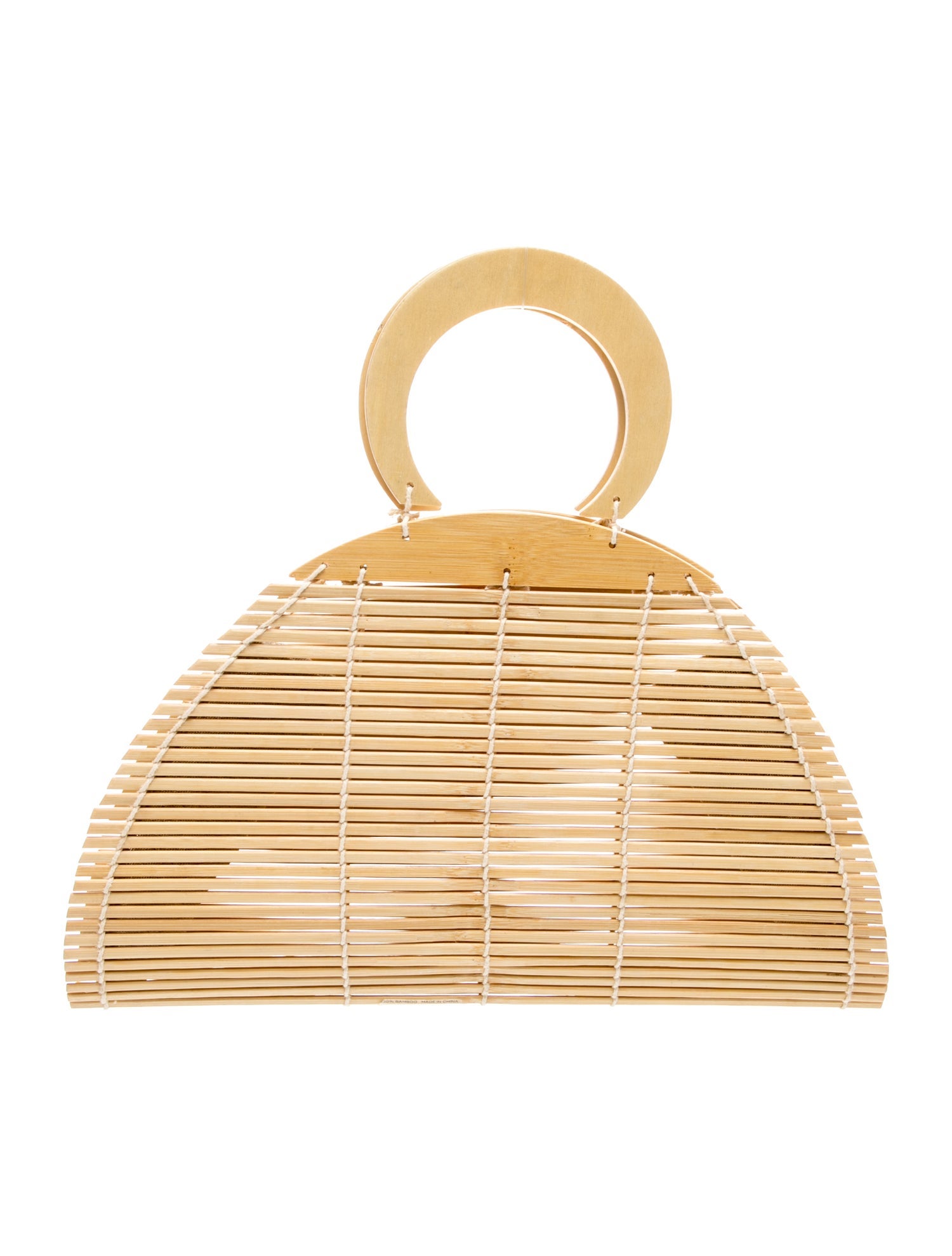 Cult Gaia Bamboo Top Handle Bag