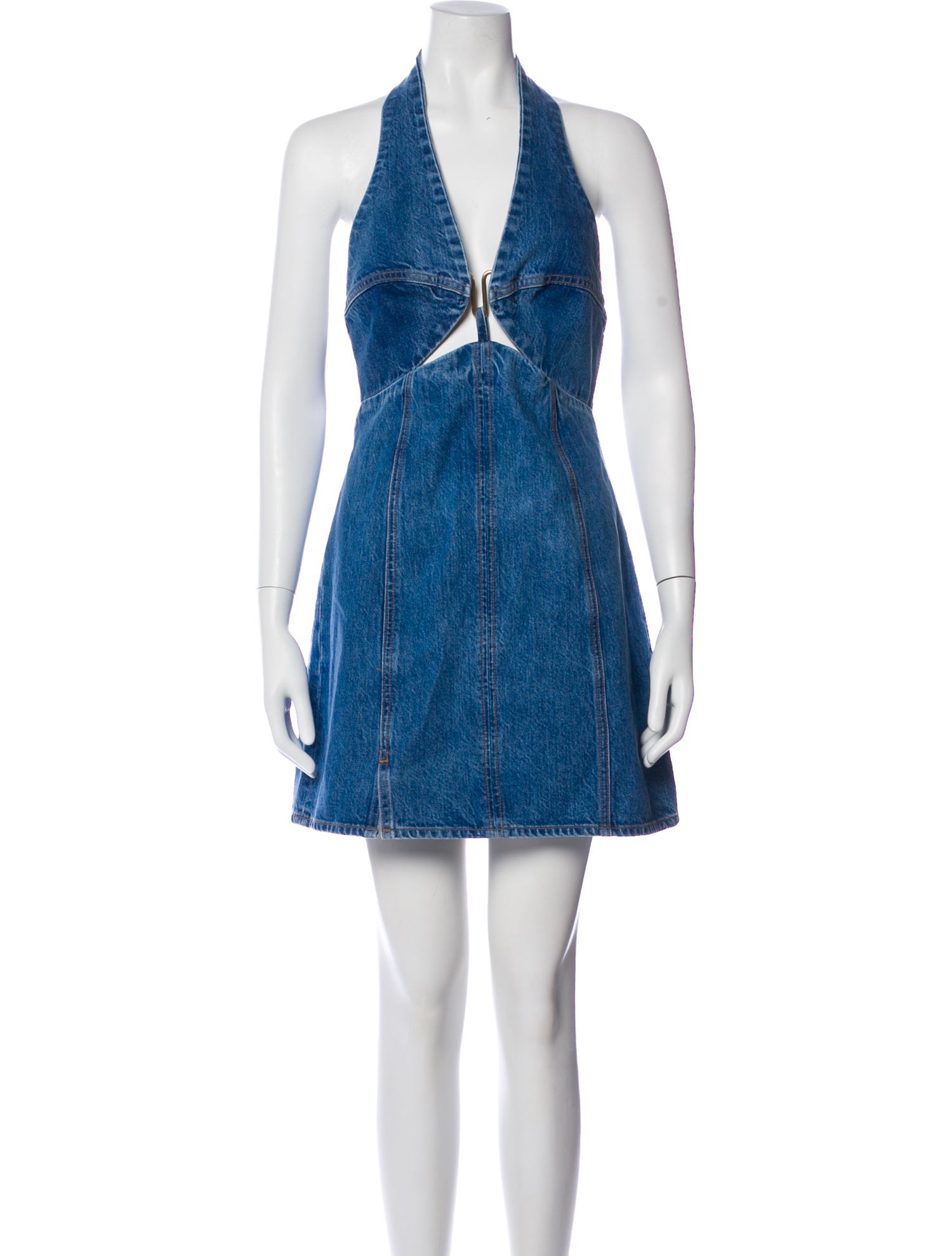 Cult Gaia Halterneck Mini Dress w/ Tags